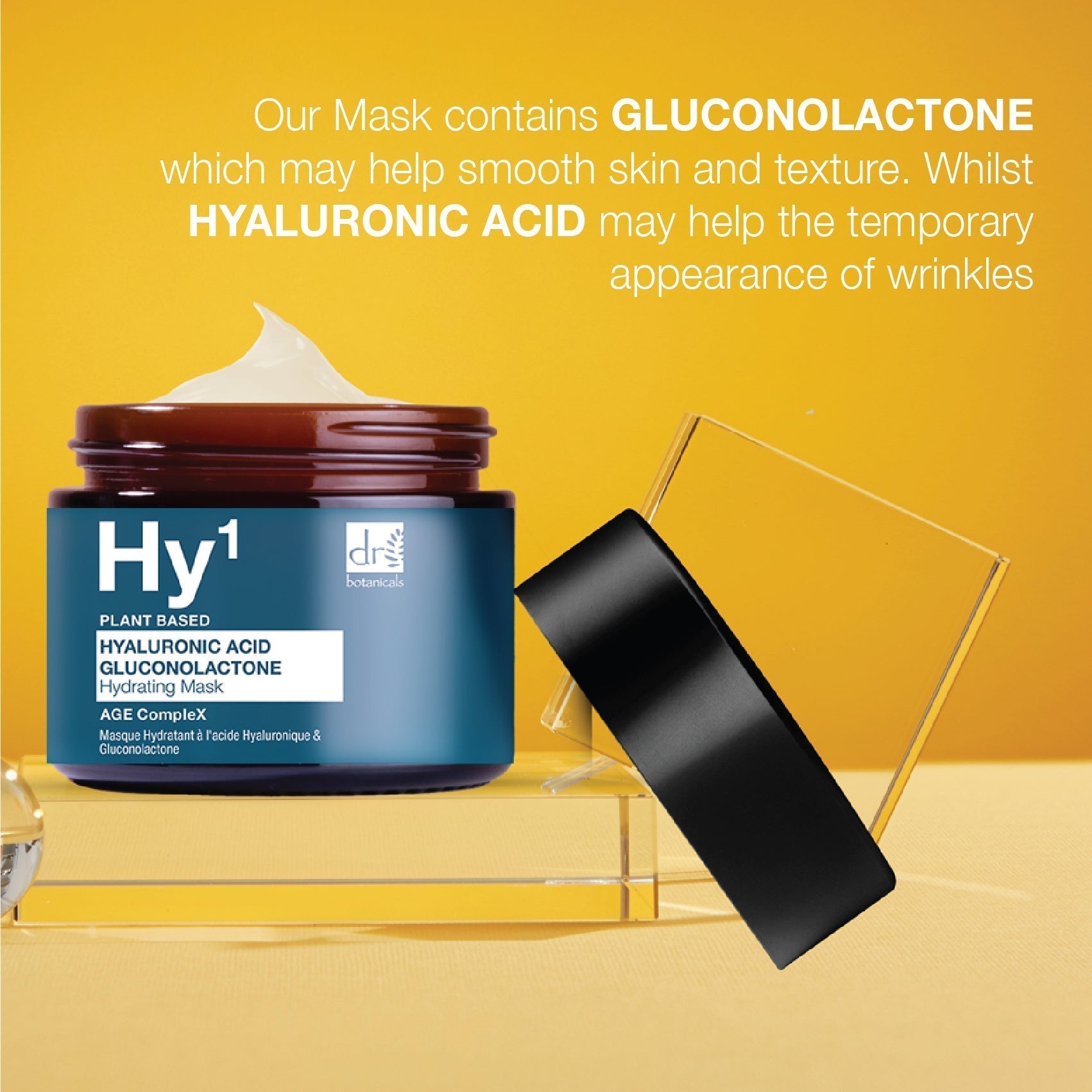 Hyaluronsäure 1 % & Gluconolacton Maske 60 ml
