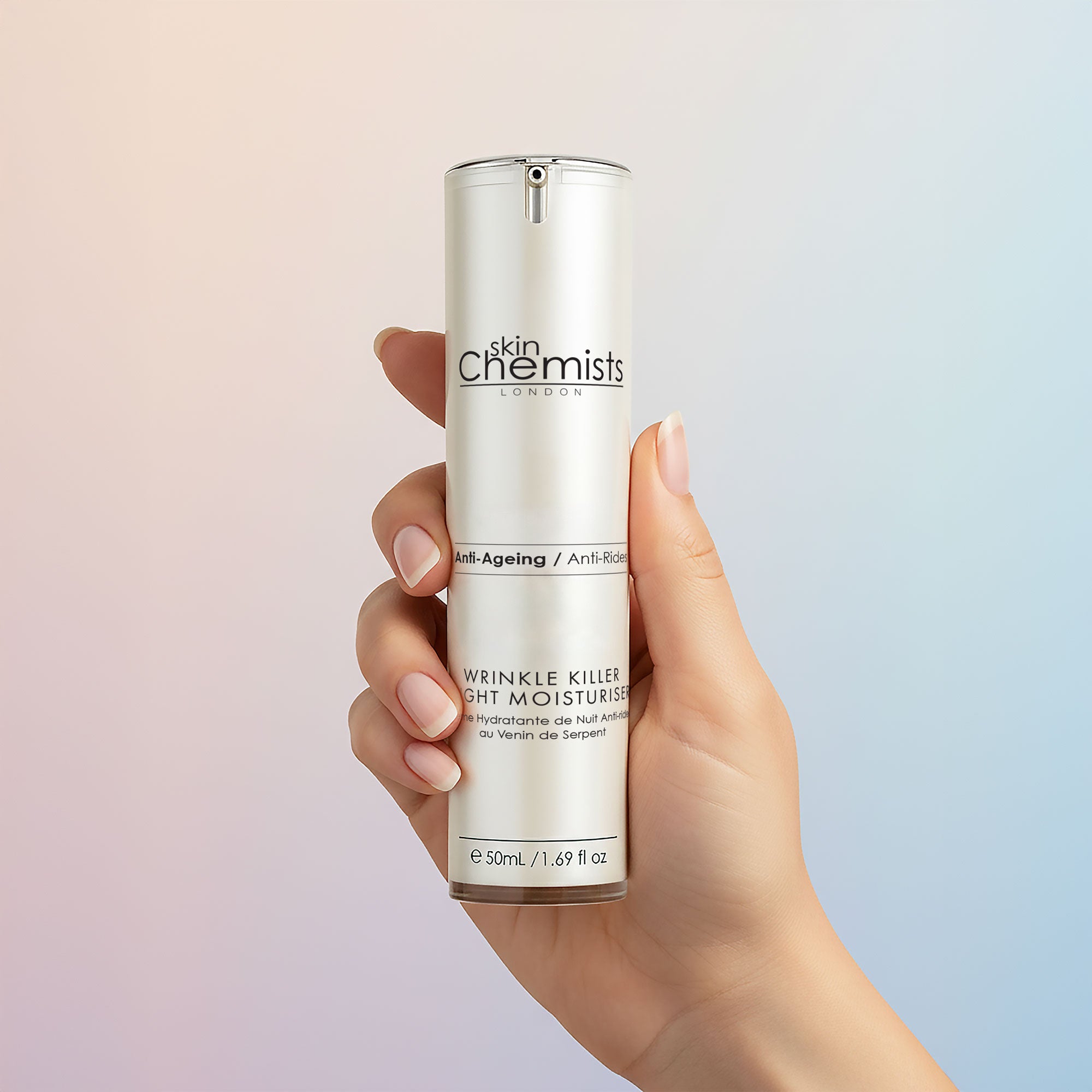 Anti-Aging-Nachtcreme gegen Falten, 50 ml