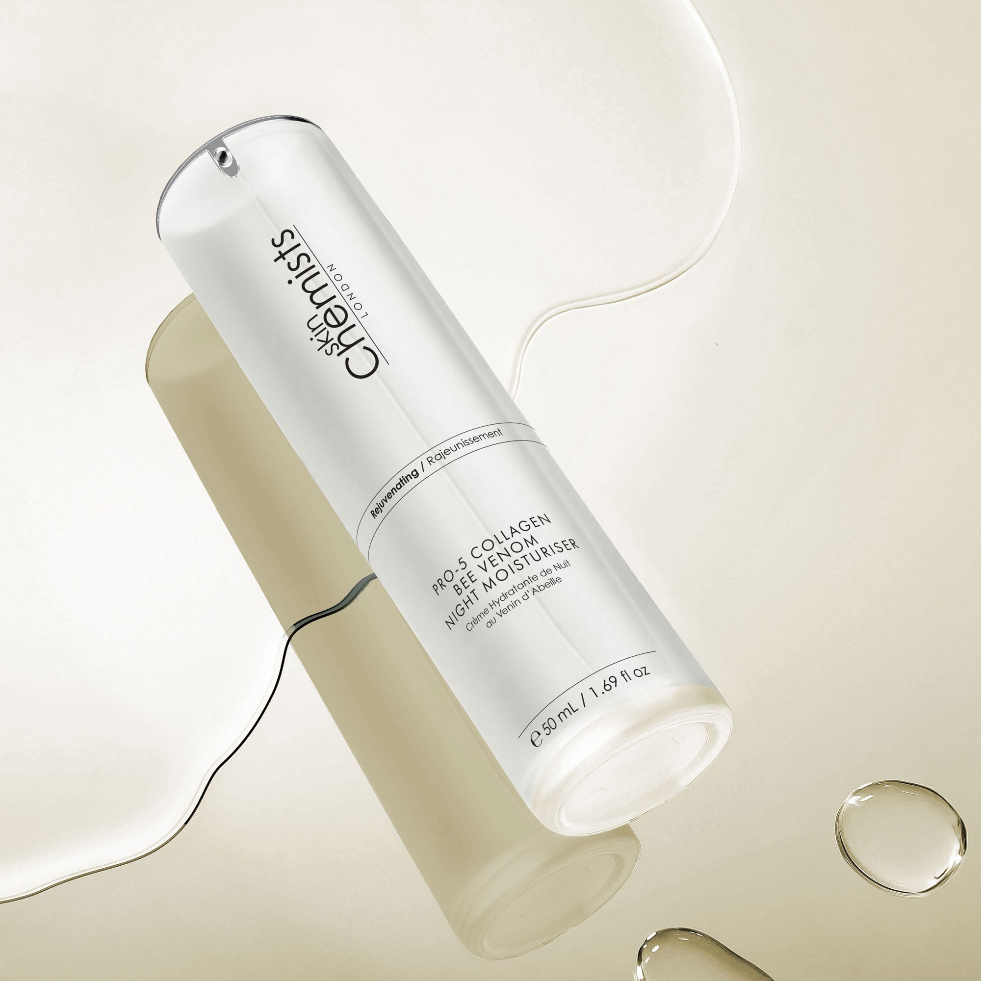 Crème de nuit anti-âge Pro-5 au collagène et au venin d'abeille 50 ml