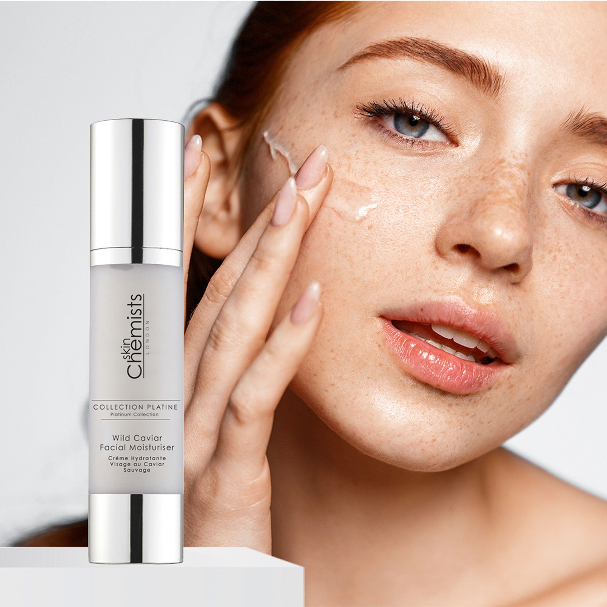 Crème hydratante visage au caviar sauvage 50 ml x 2 (lot de 2)