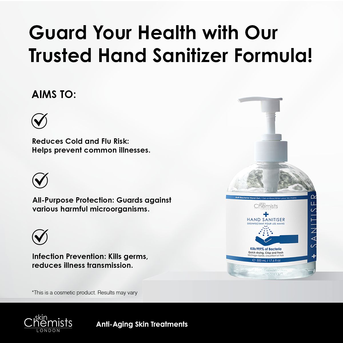 Handdesinfektionsmittel 500 ml, 48er-Packung