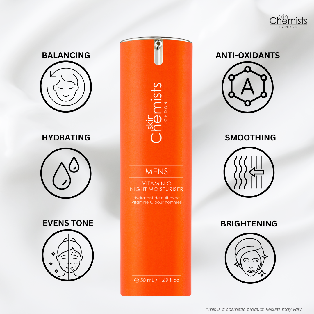 Men's Vitamin C Night Moisturiser 50ml - skinChemists
