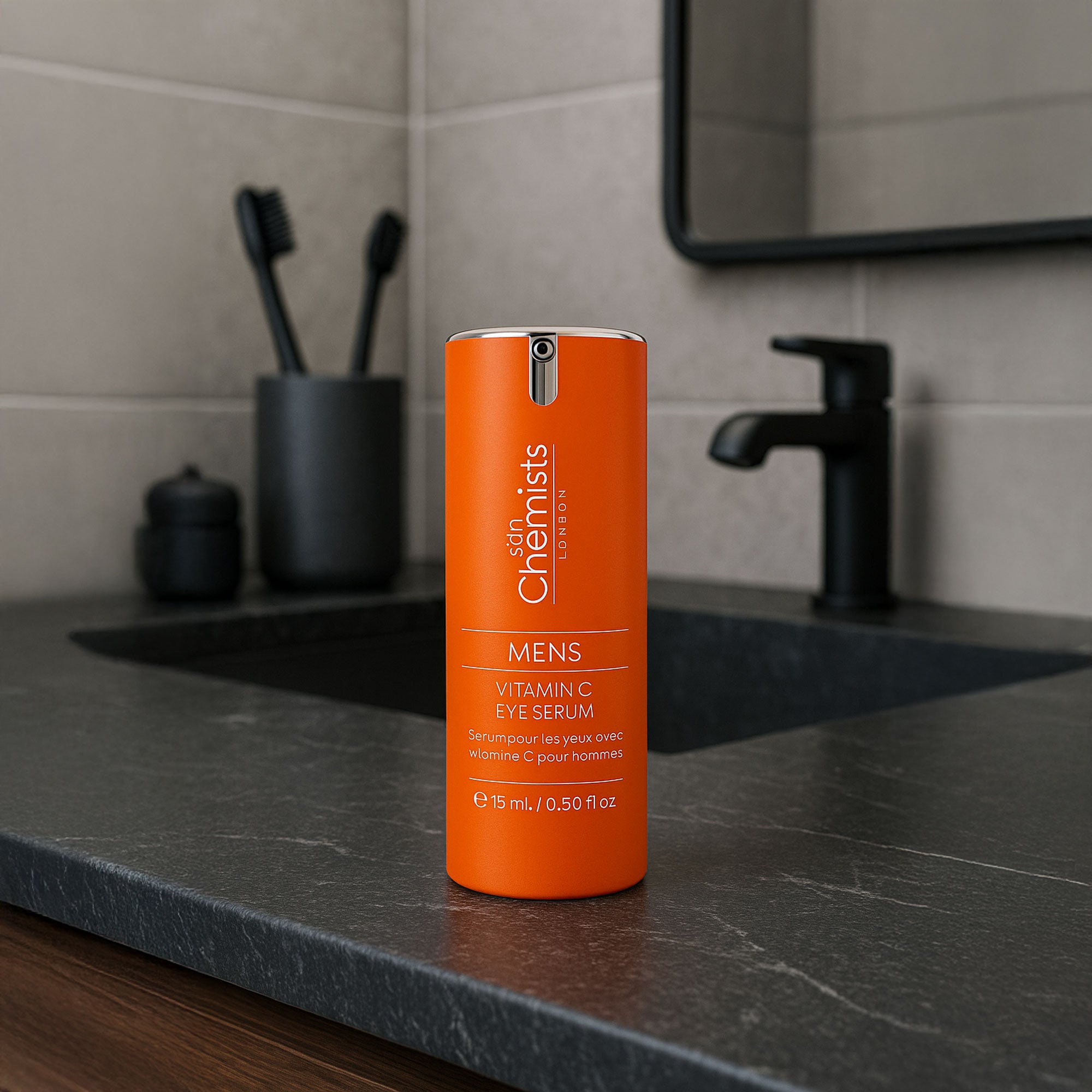 Sérum contour des yeux à la vitamine C pour hommes 15 ml