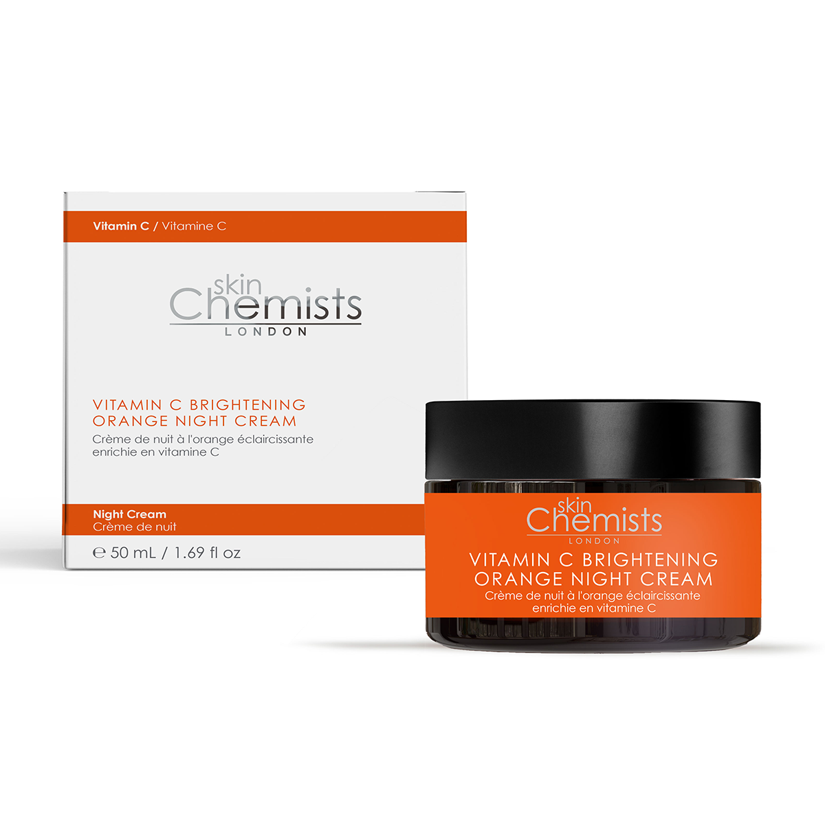 SC Vitamin C Nachtcreme, Reinigungsgel und Maske