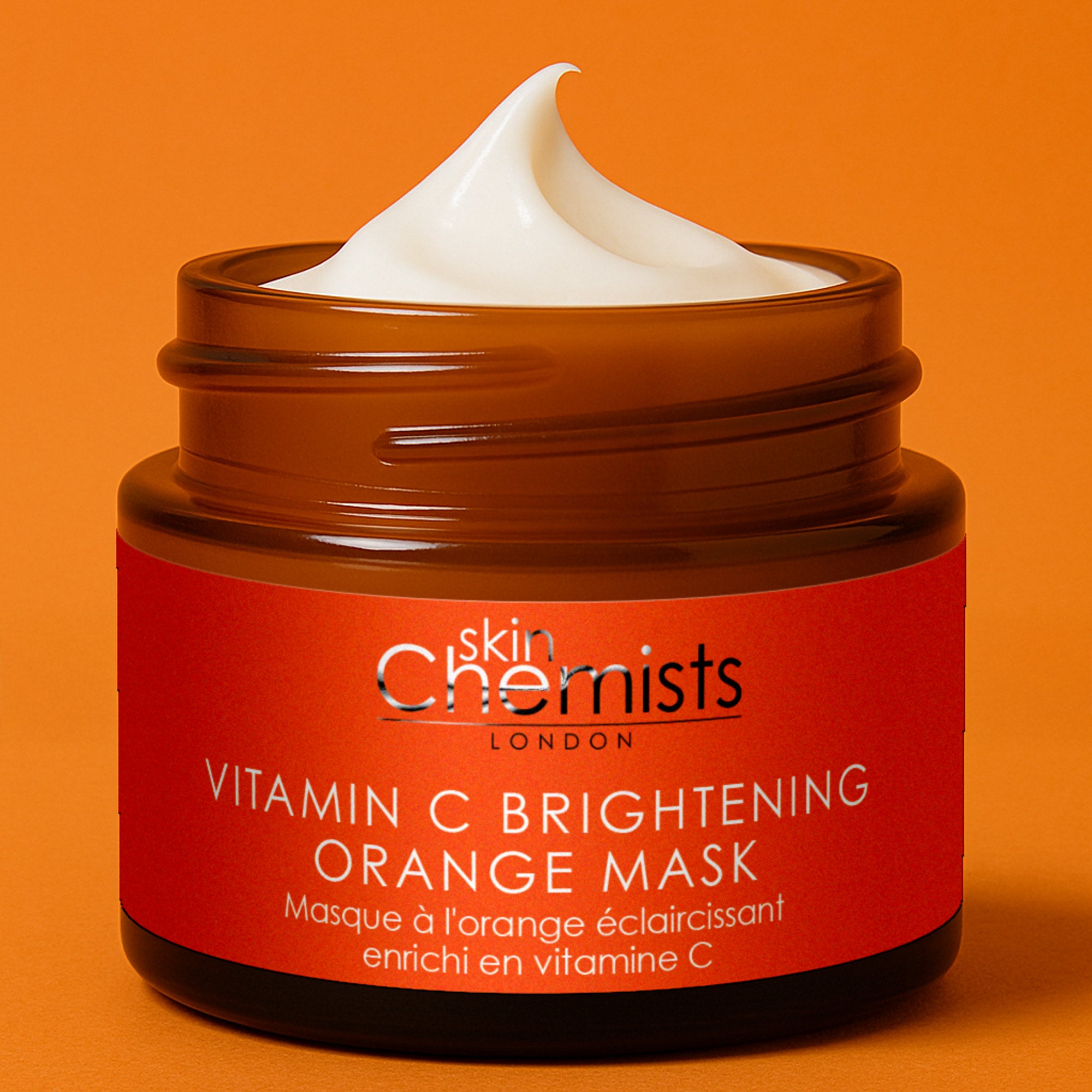 Masque éclaircissant à la vitamine C et à l'orange 50 ml