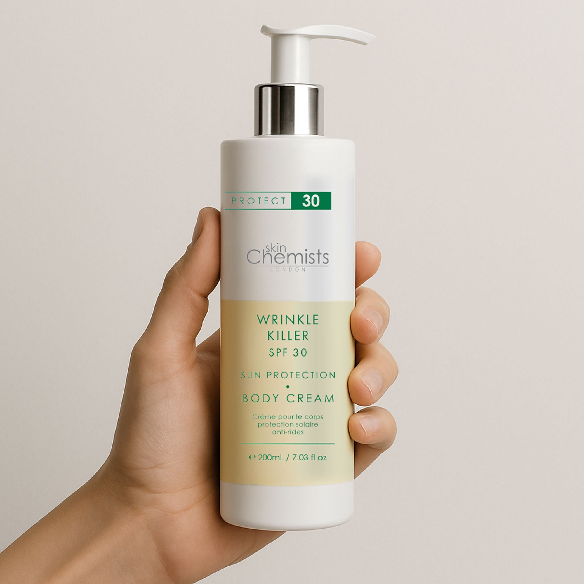 Wrinkle Killer Sun Protection Body Cream SPF 30 200ml