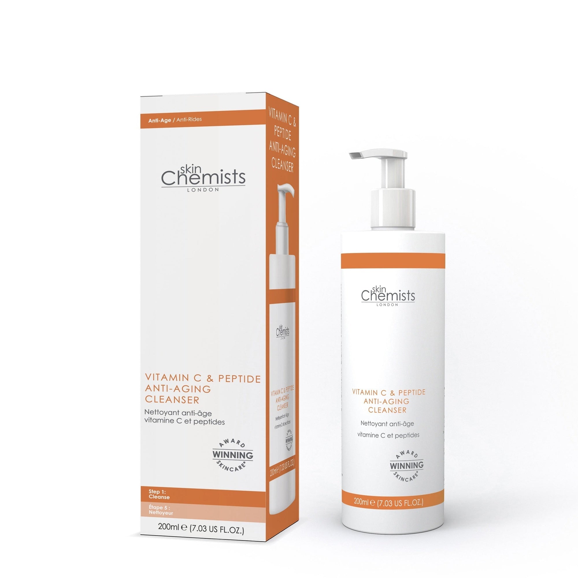 Vitamin C & Peptide Cleanser 200ml