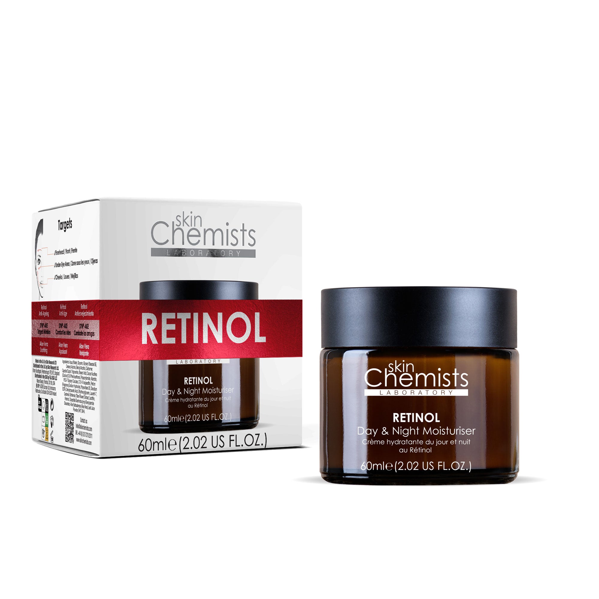 Anti-Aging Retinol Nachtcreme mit SYN®-AKE 60 ml