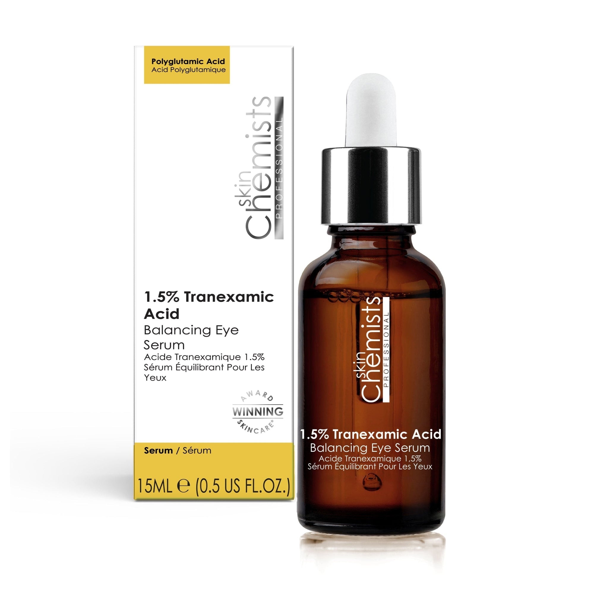 1,5 % Transexamsäure-Augenserum zur Regulierung des Gleichgewichts, 2 x 15 ml, Doppelpackung