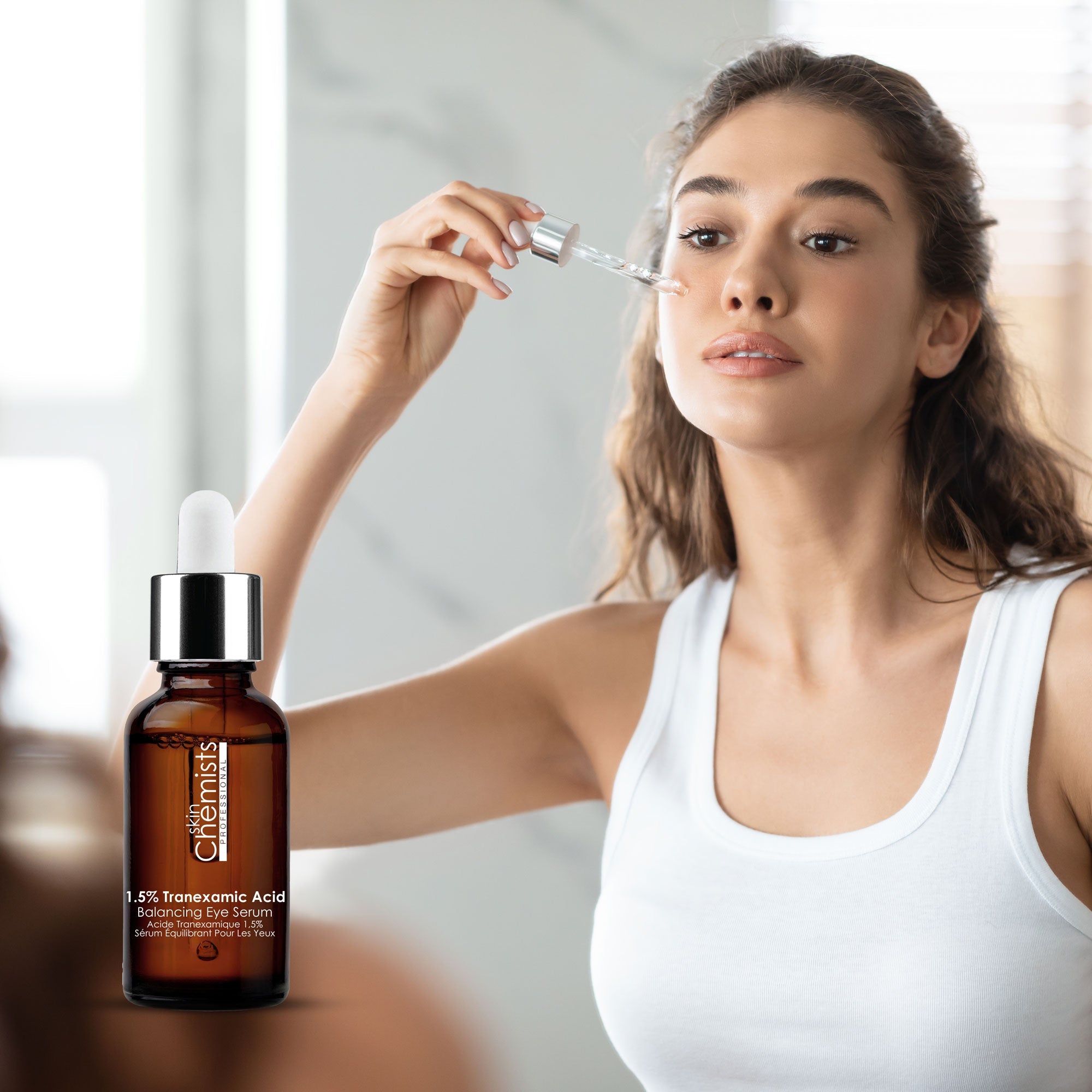 1,5 % Transexamsäure-Augenserum zur Regulierung des Gleichgewichts, 2 x 15 ml, Doppelpackung