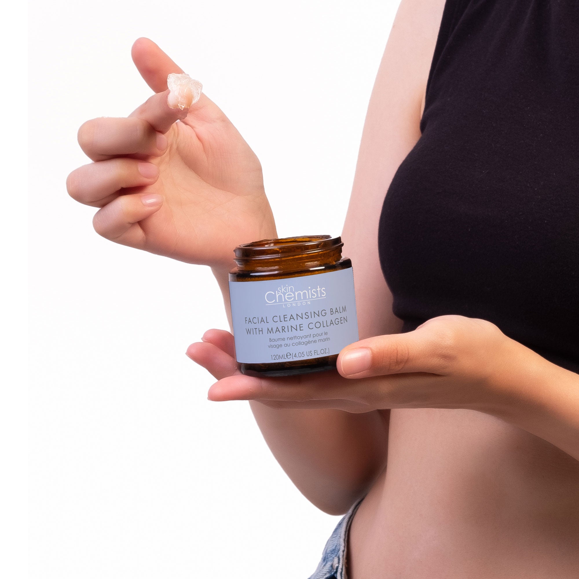 Baume nettoyant anti-âge au collagène marin 120 ml