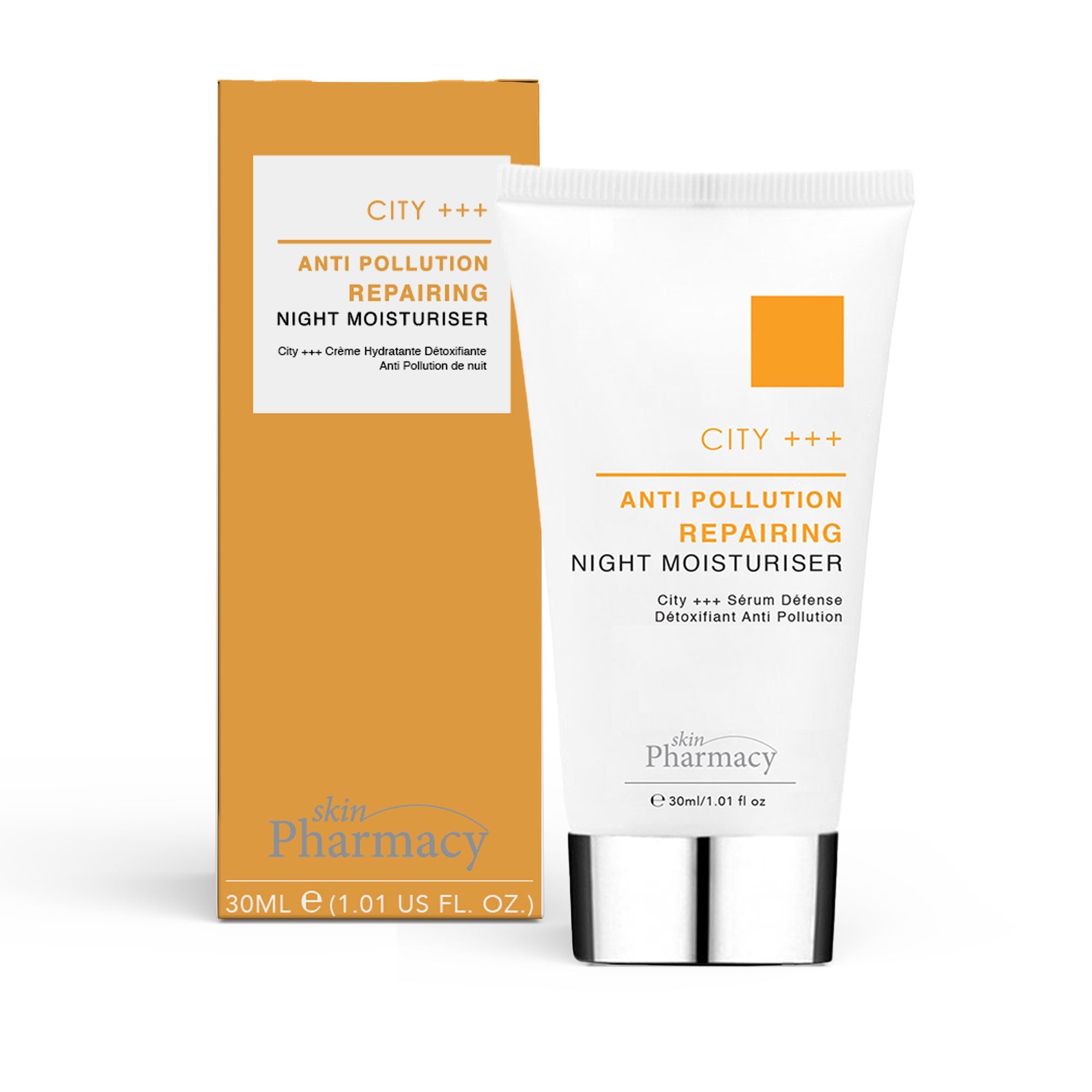 City +++ Anti-Pollution Repairing Night Moisturiser 30ml