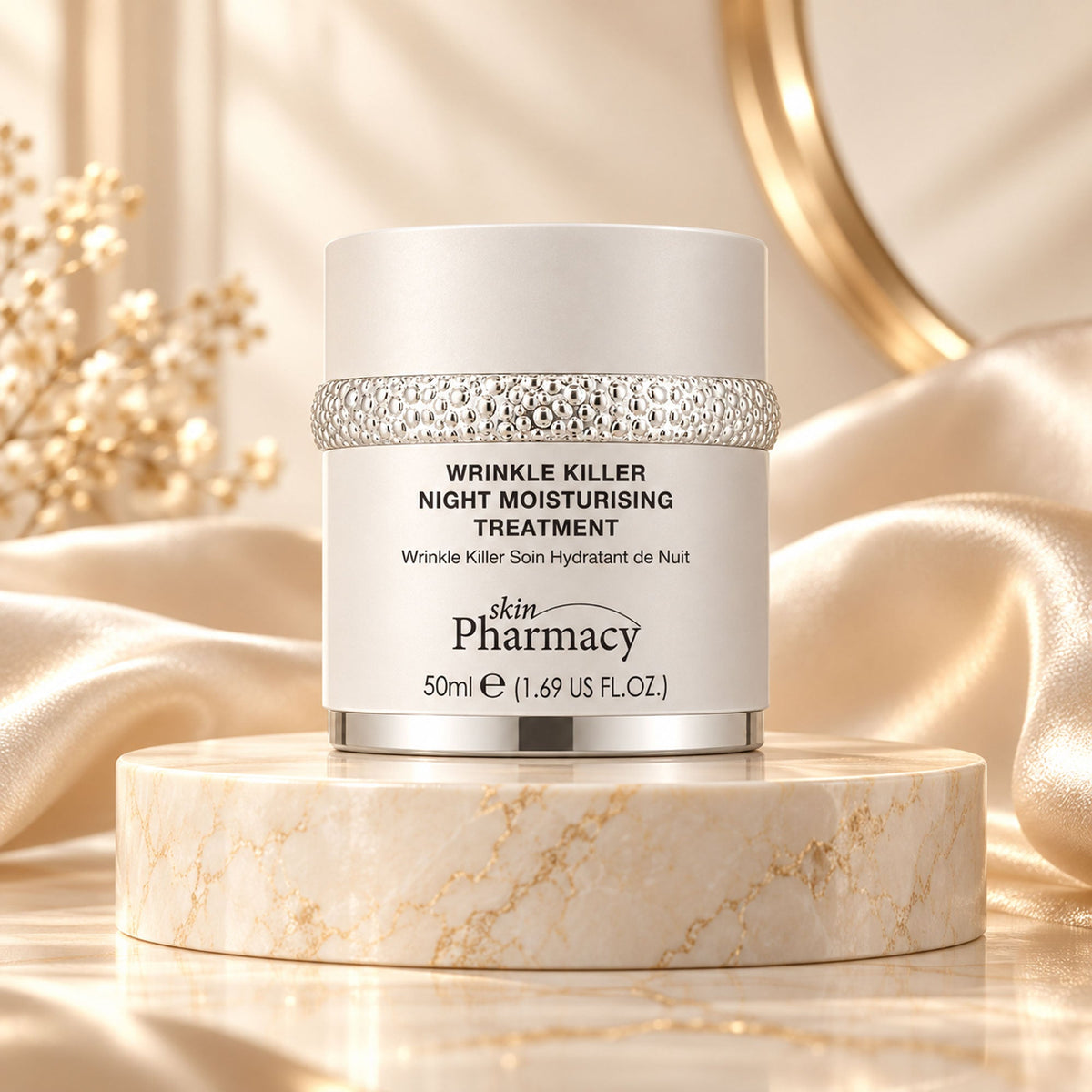 1% Wrinkle Killer Night Moisturising Anti-Ageing Treatment 50ml