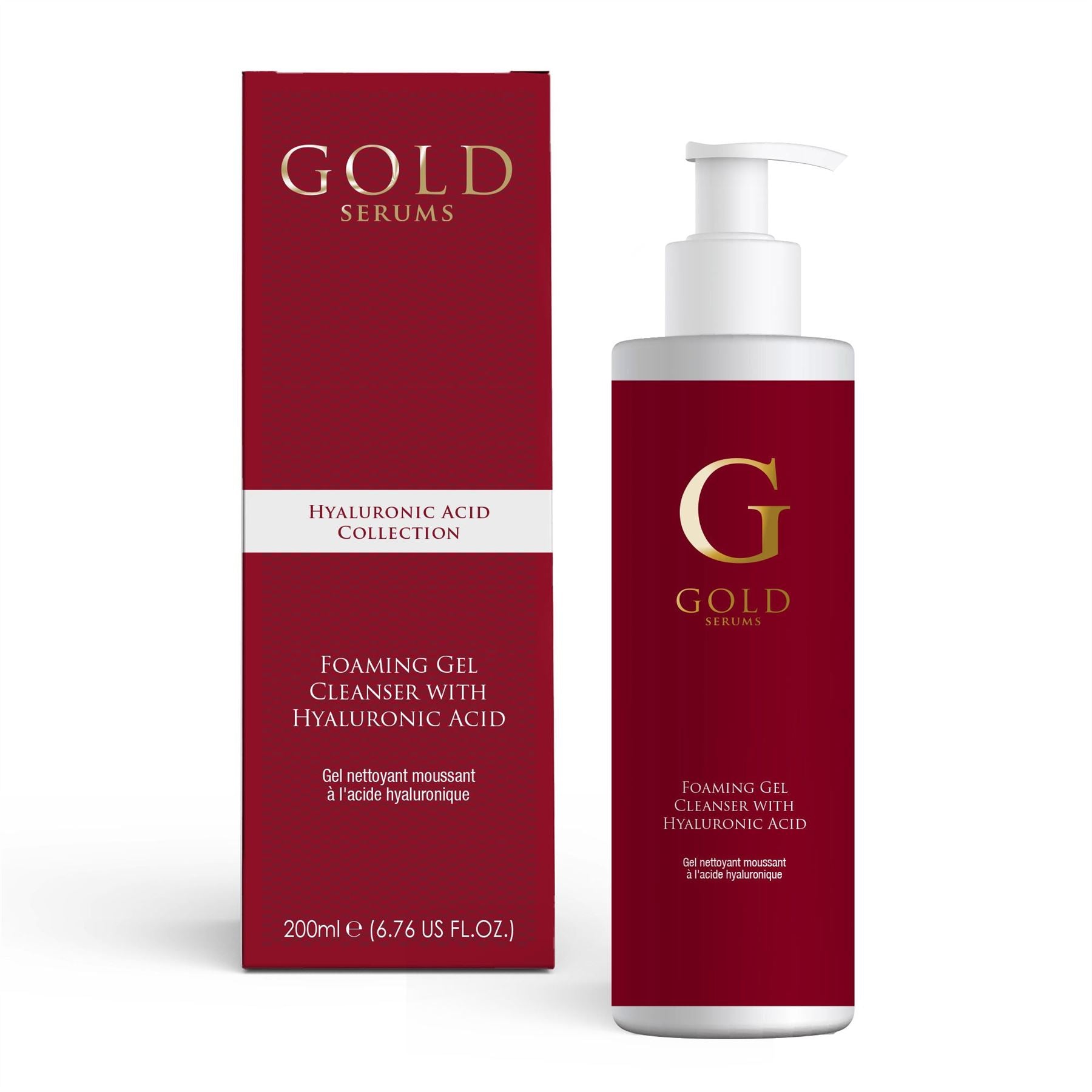 Schäumender Mousse-Reiniger mit Hyaluronsäure 200 ml