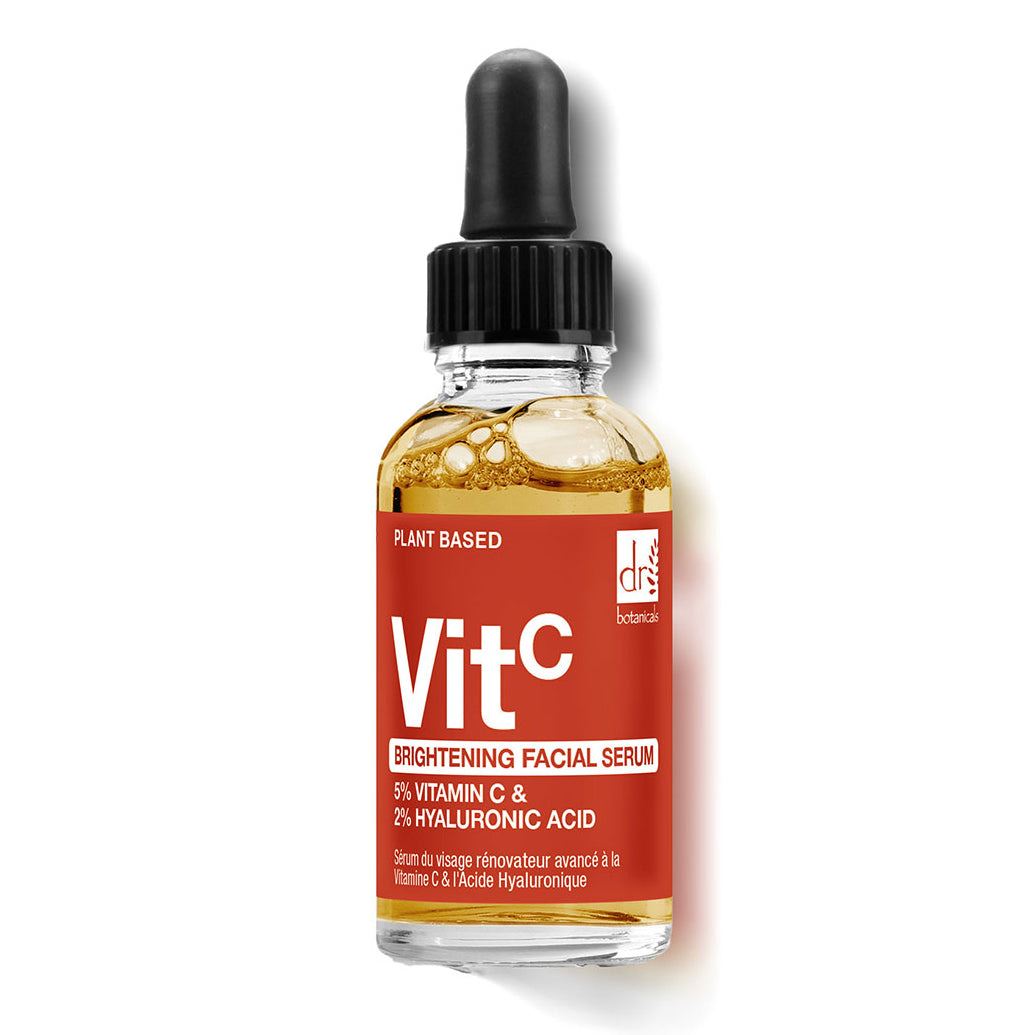 Aufhellendes Gesichtsserum mit 5 % Vitamin C und 2 % Hyaluronsäure – 30 ml