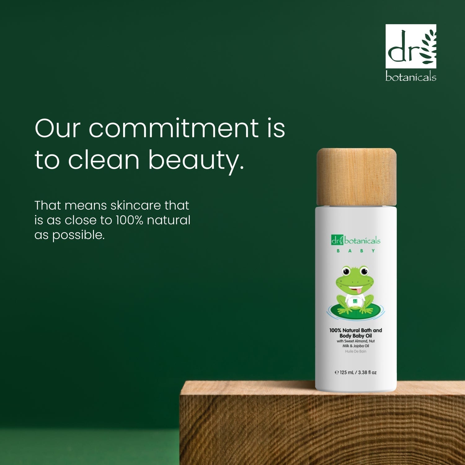 Huile de jojoba relaxante pour le corps du bébé 125 ml