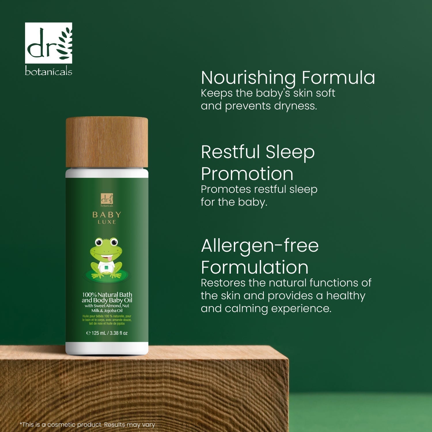 Baby Lux Jojobasamenöl Entspannendes Baby-Körperöl 125 ml