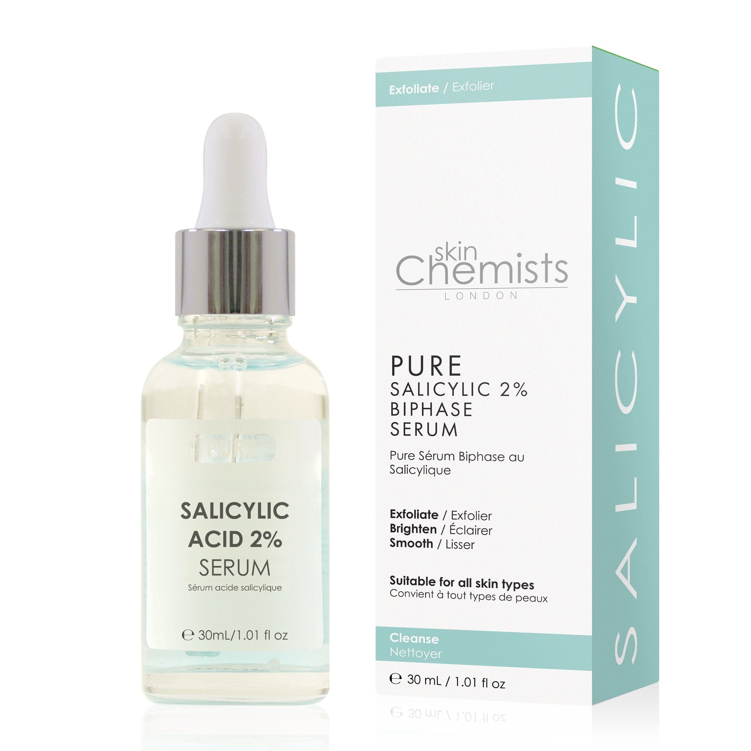 Reines Salicylsäure-2%-Biphasen-Serum 30 ml Doppel-Sparpackung