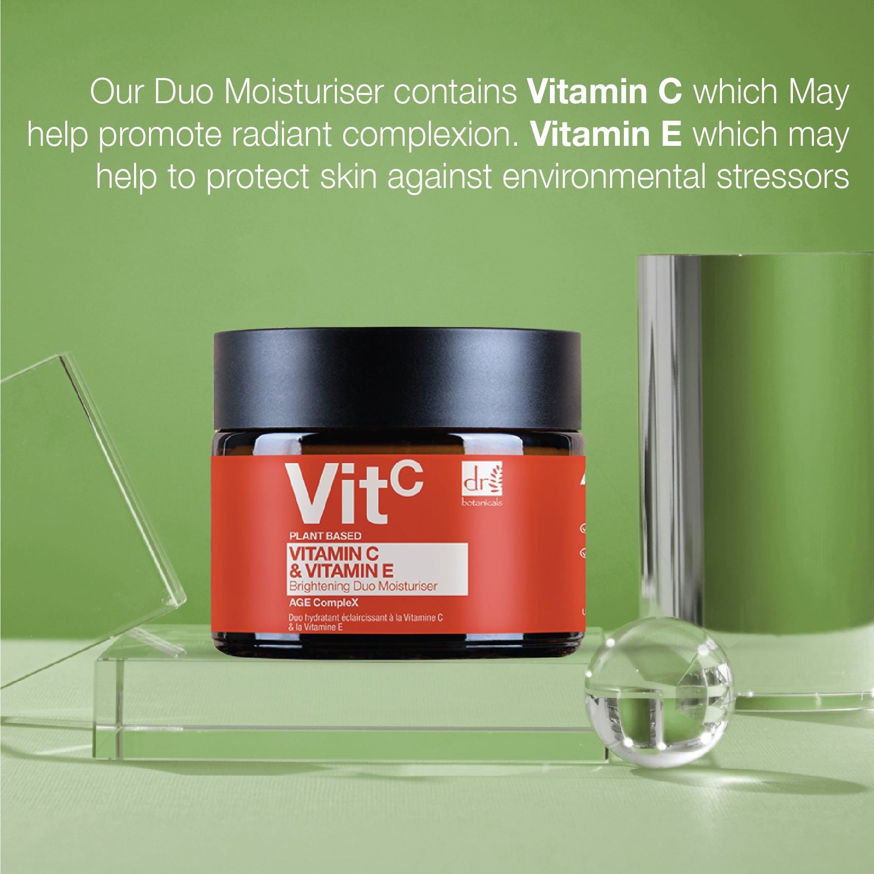 Anti-Aging Vitamin C Duo Feuchtigkeitscreme & Hochwirksames Gesichtsserum Set