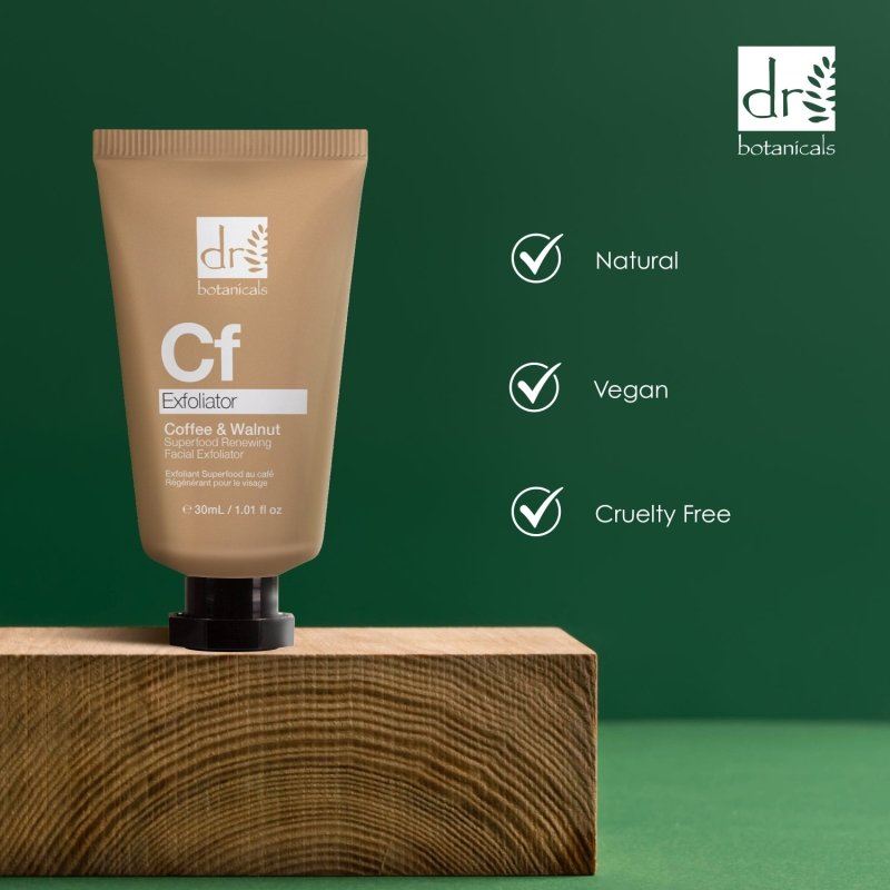 Coffee Superfood Renewing Facial Exfoliator with Physical & Chemical Exfoliation - skinChemists