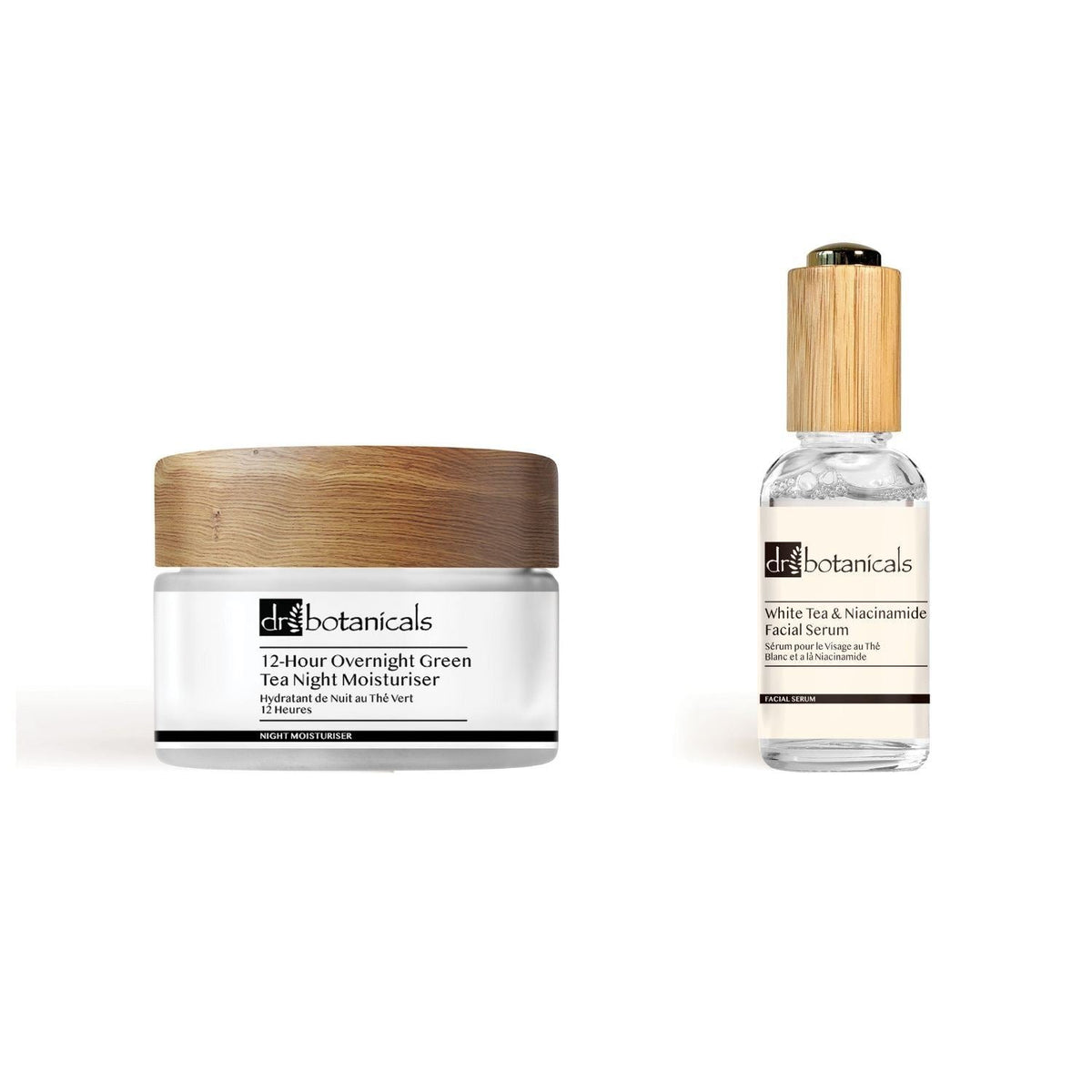 Dr Botanicals Anti-Ageing Plant-Based Moisturiser & Facial Serum Kit - skinChemists