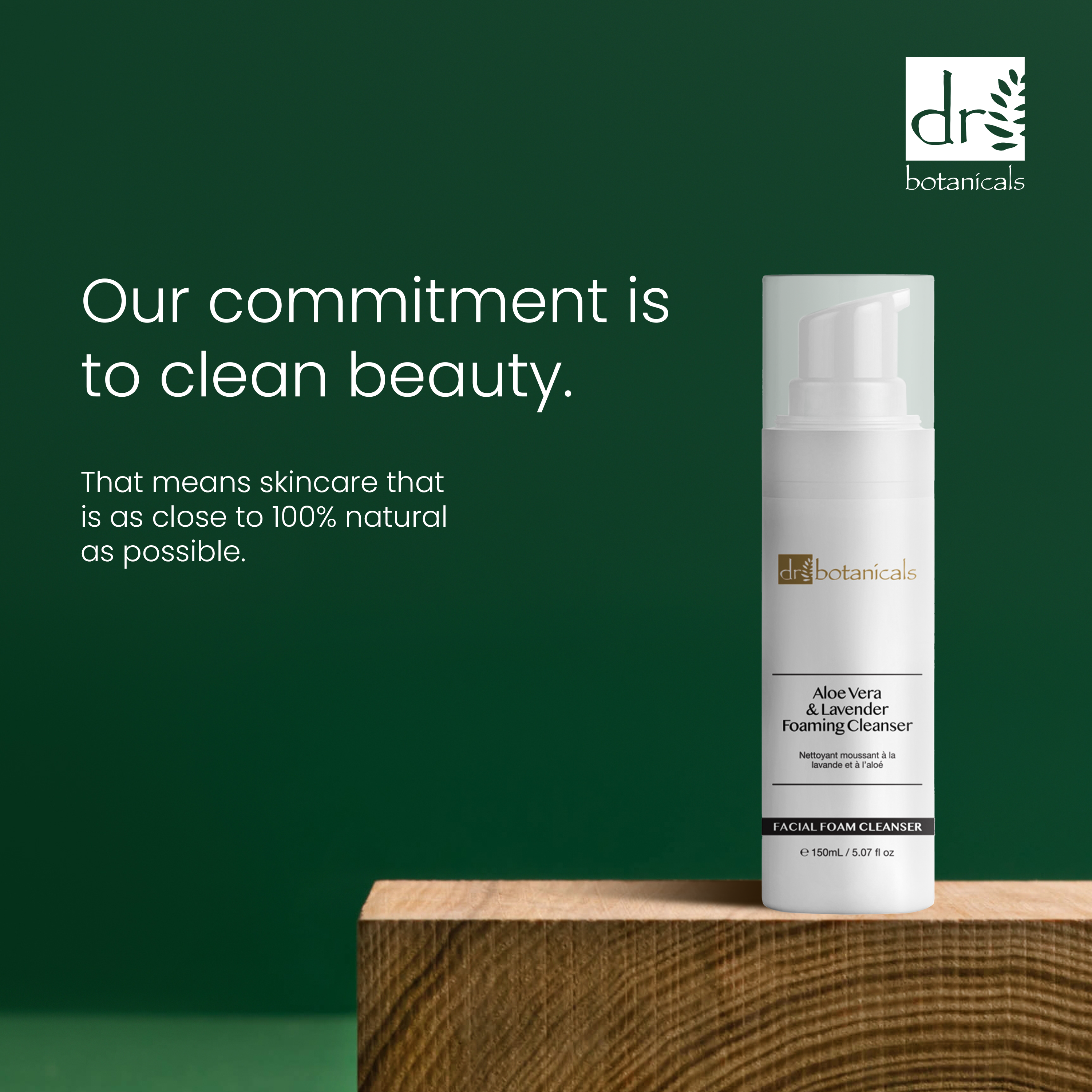 Aloe Vera & Lavendel Gesichtsreinigungsschaum 150 ml