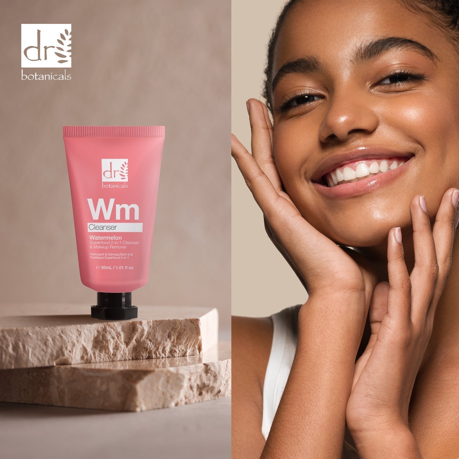 Watermelon Superfood 2-In-1 Cleanser & Makeup Remover 30ml