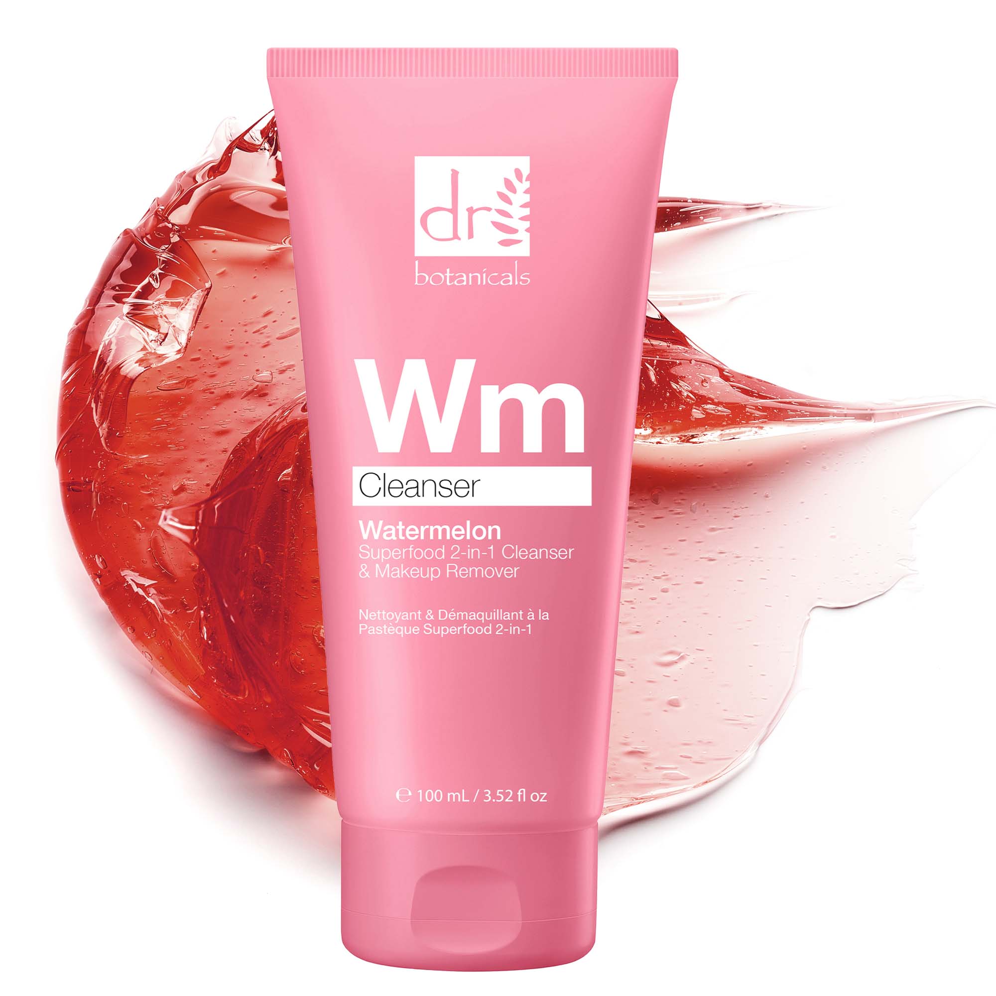 Fortschrittlicher 2-in-1-Reiniger und Make-up-Entferner mit Wassermelone, Glykolsäure, Salicylsäure und Milchsäure, 100 ml