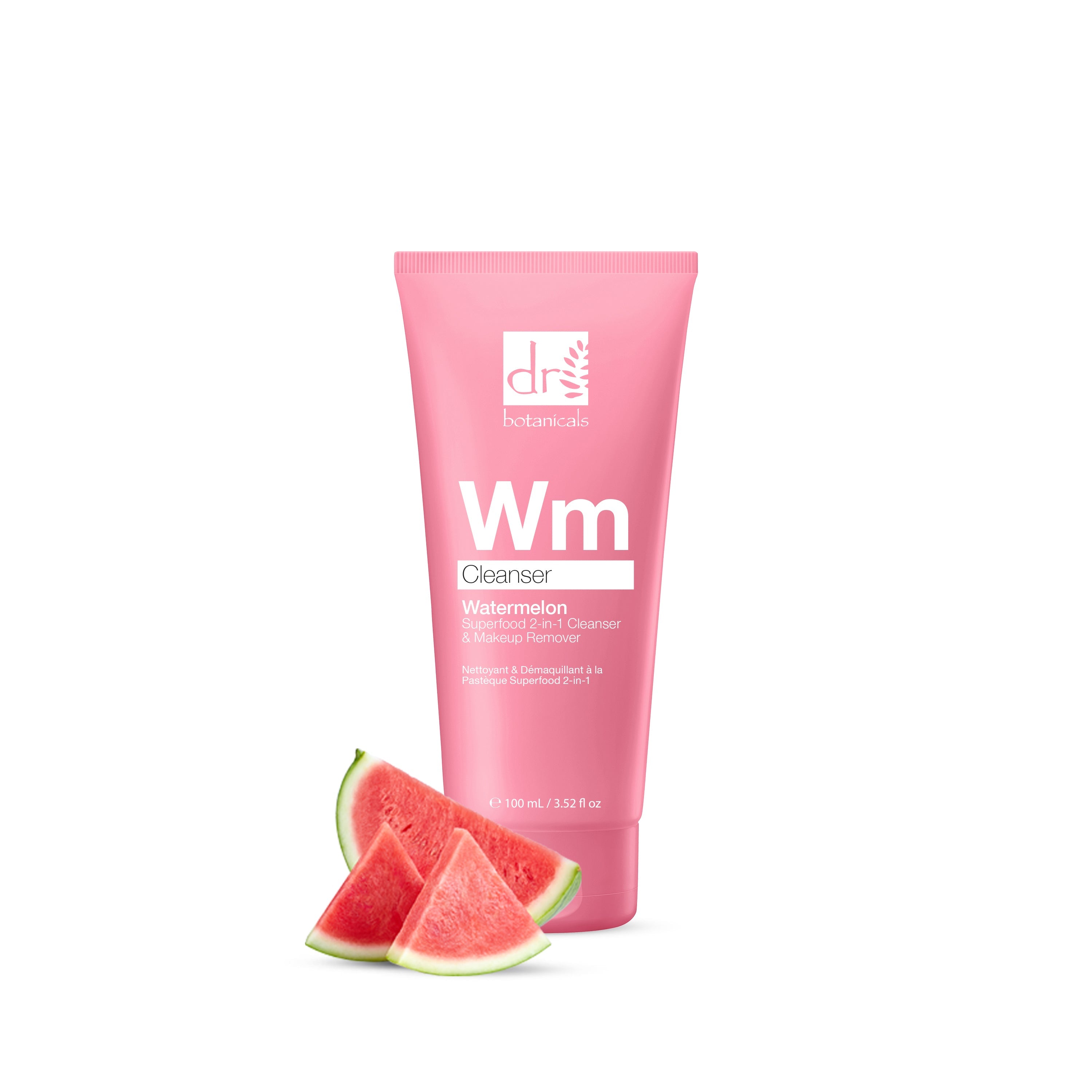 Fortschrittlicher 2-in-1-Reiniger und Make-up-Entferner mit Wassermelone, Glykolsäure, Salicylsäure und Milchsäure, 100 ml