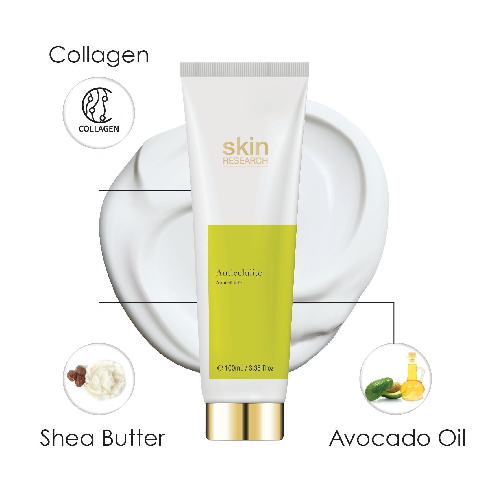 Anti-Cellulite-Creme 100 ml Doppel-Sparpackung