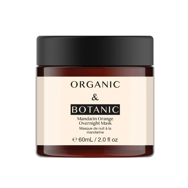 Mandarin Orange Brightening Overnight Mask - 60ml - Revitalizing & Hydrating with Vitamin C & Sea Buckthorn for Radiant, Even-Toned Skin - skinChemists