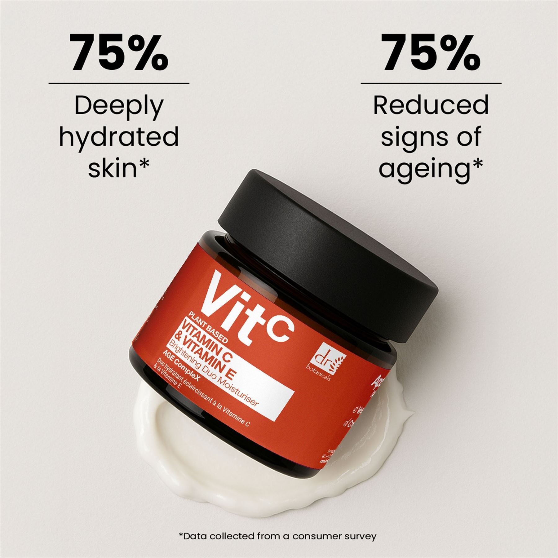 Vitamin C 1 % & Vitamin E Aufhellende Duo-Feuchtigkeitscreme 60 ml