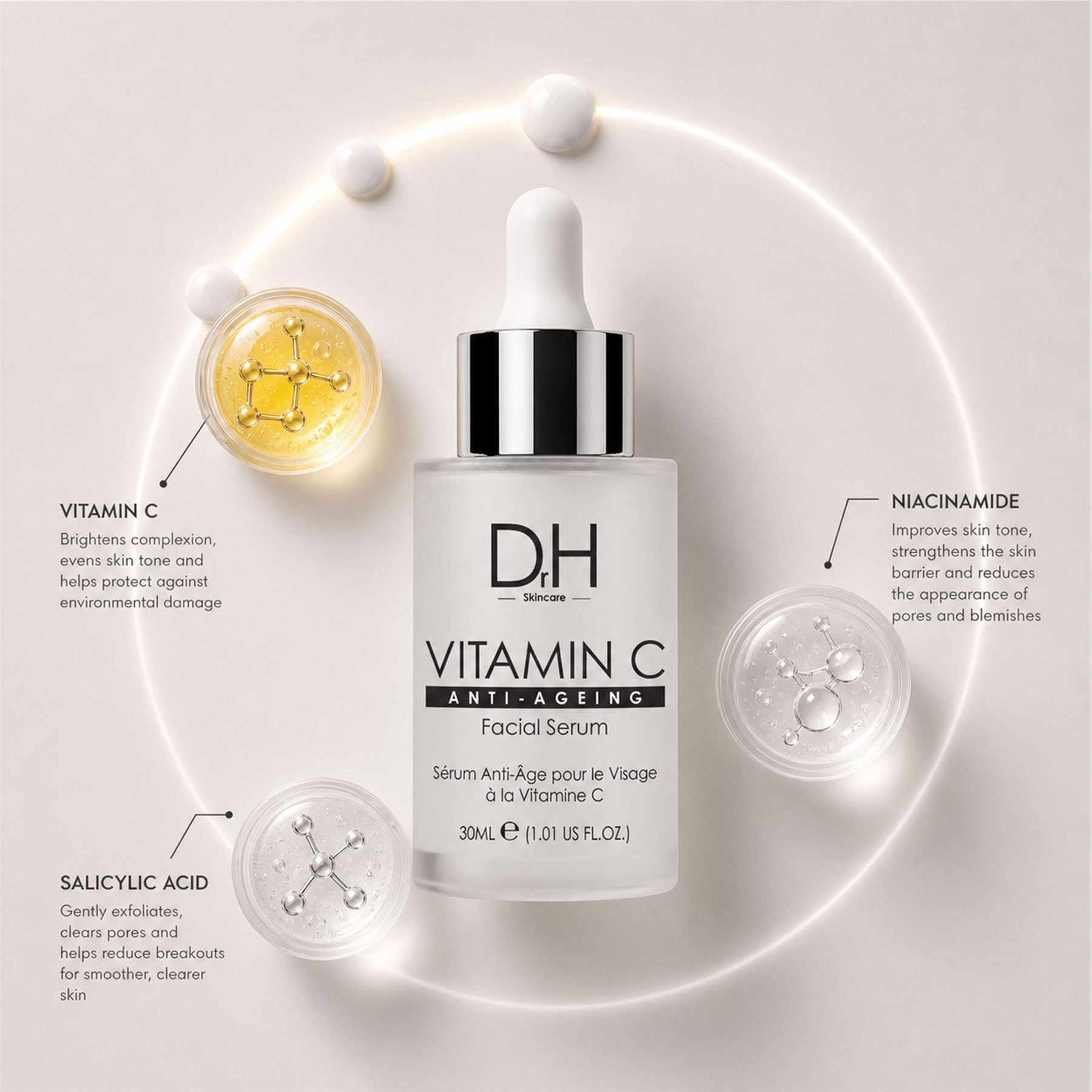 Dr H Anti-Aging Vitamin C Facial Serum 30ml
