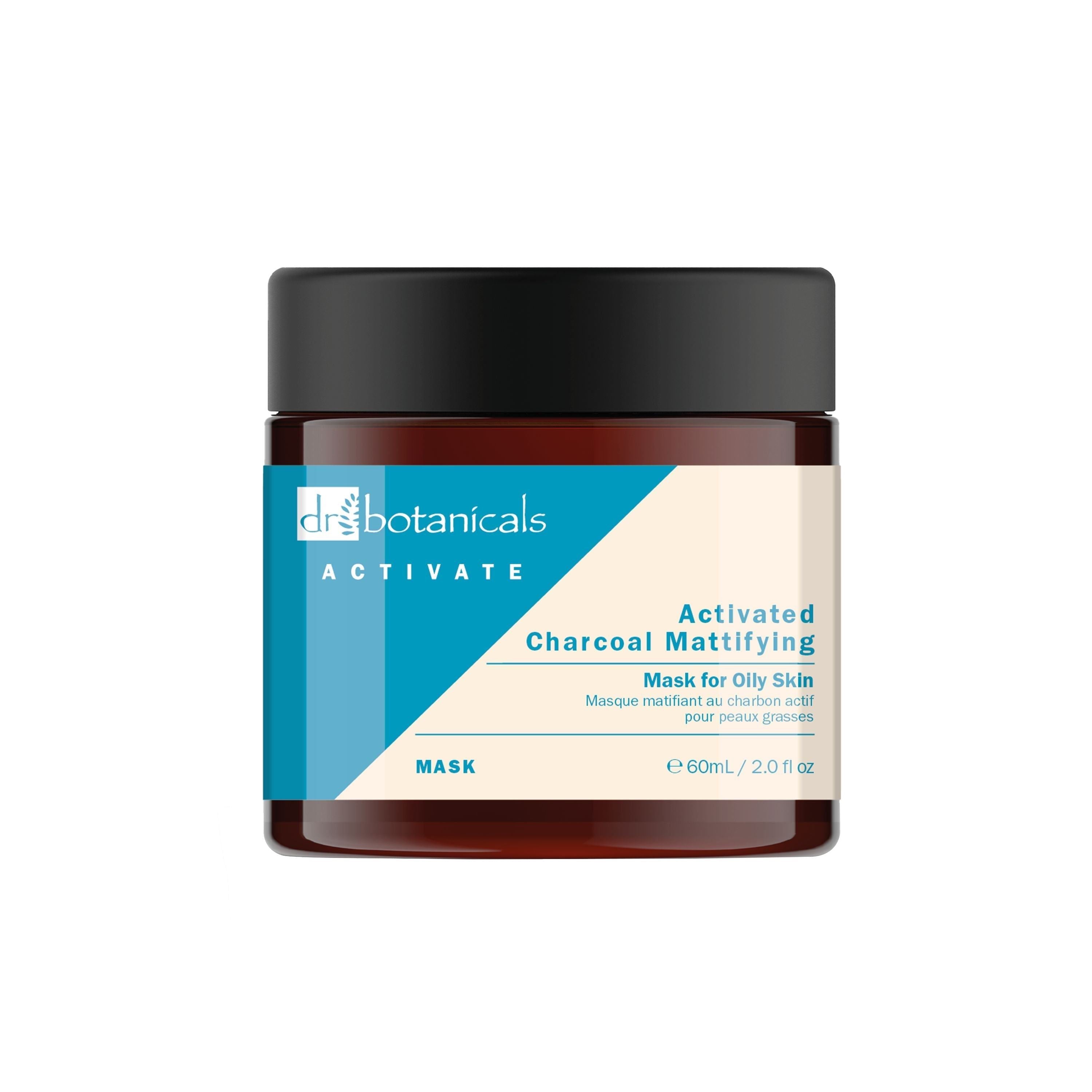 Masque matifiant au charbon actif pour peaux grasses 60 ml - Lot de 2 Ă prix avantageux