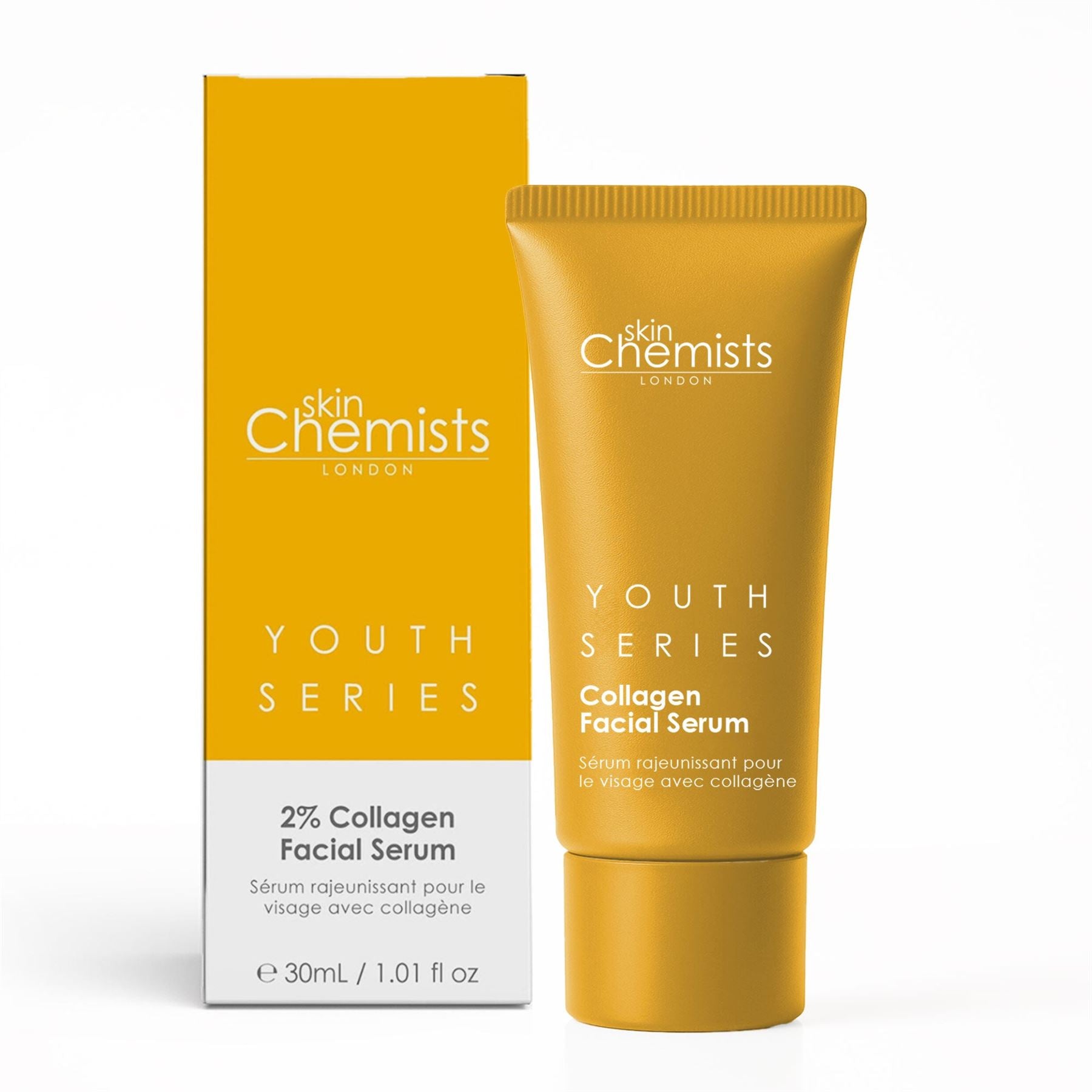 Sérum visage au collagène 2 % de la gamme Jeunesse 30 ml