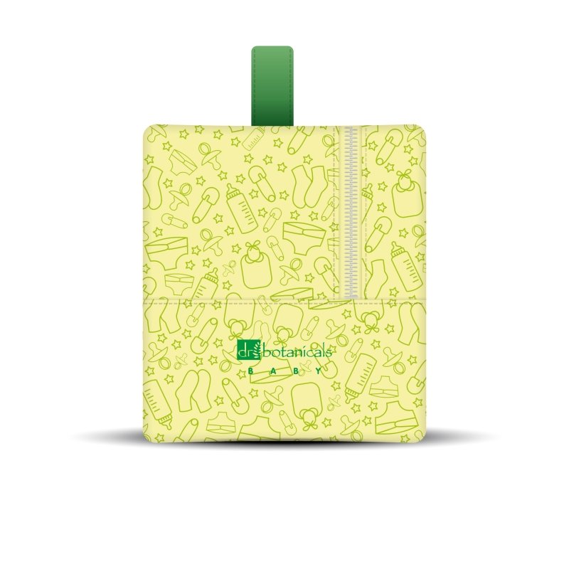 Grüne Kosmetiktasche