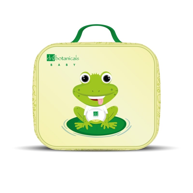 Grüne Kosmetiktasche