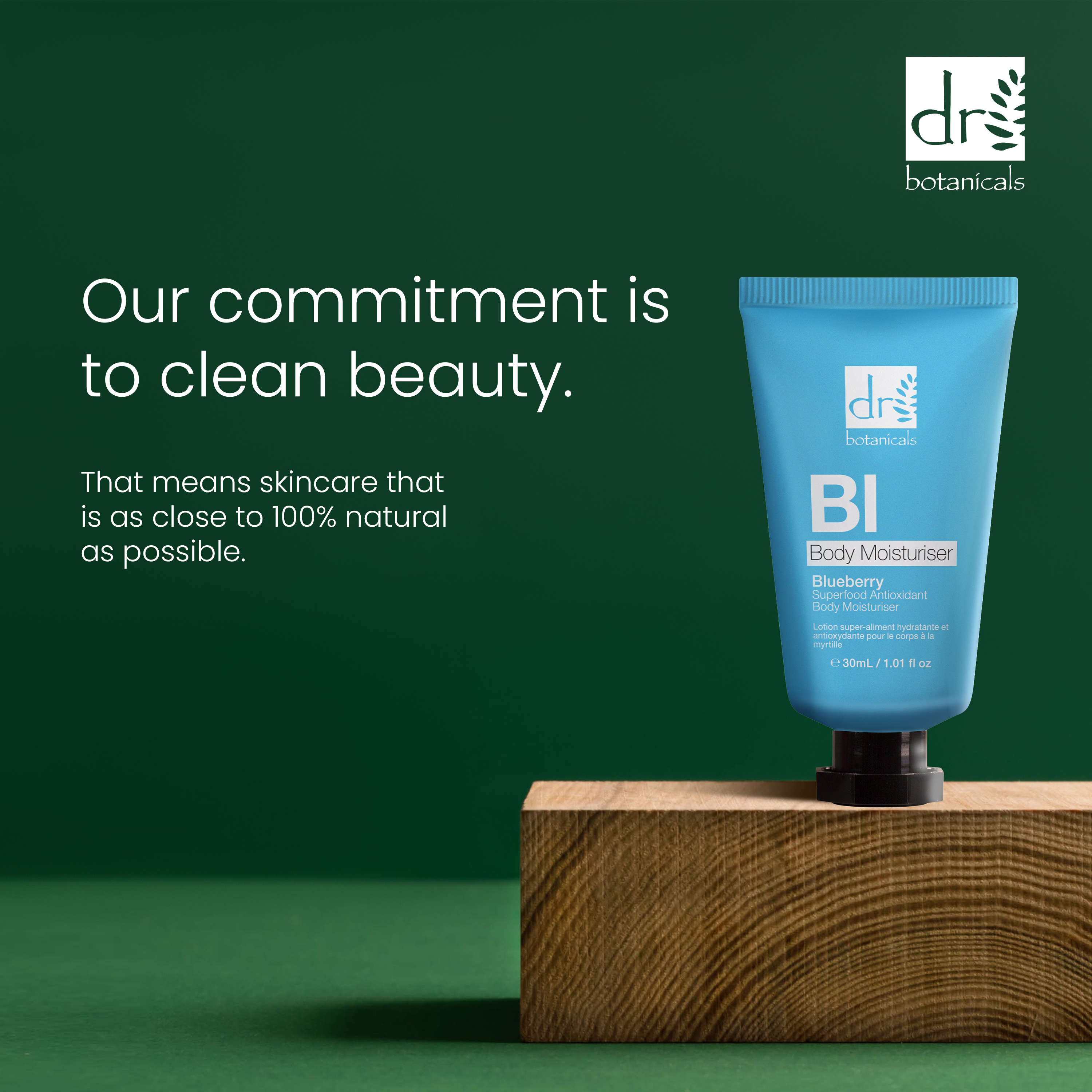 Blaubeer-Superfood-Antioxidantien-Körperlotion 30 ml