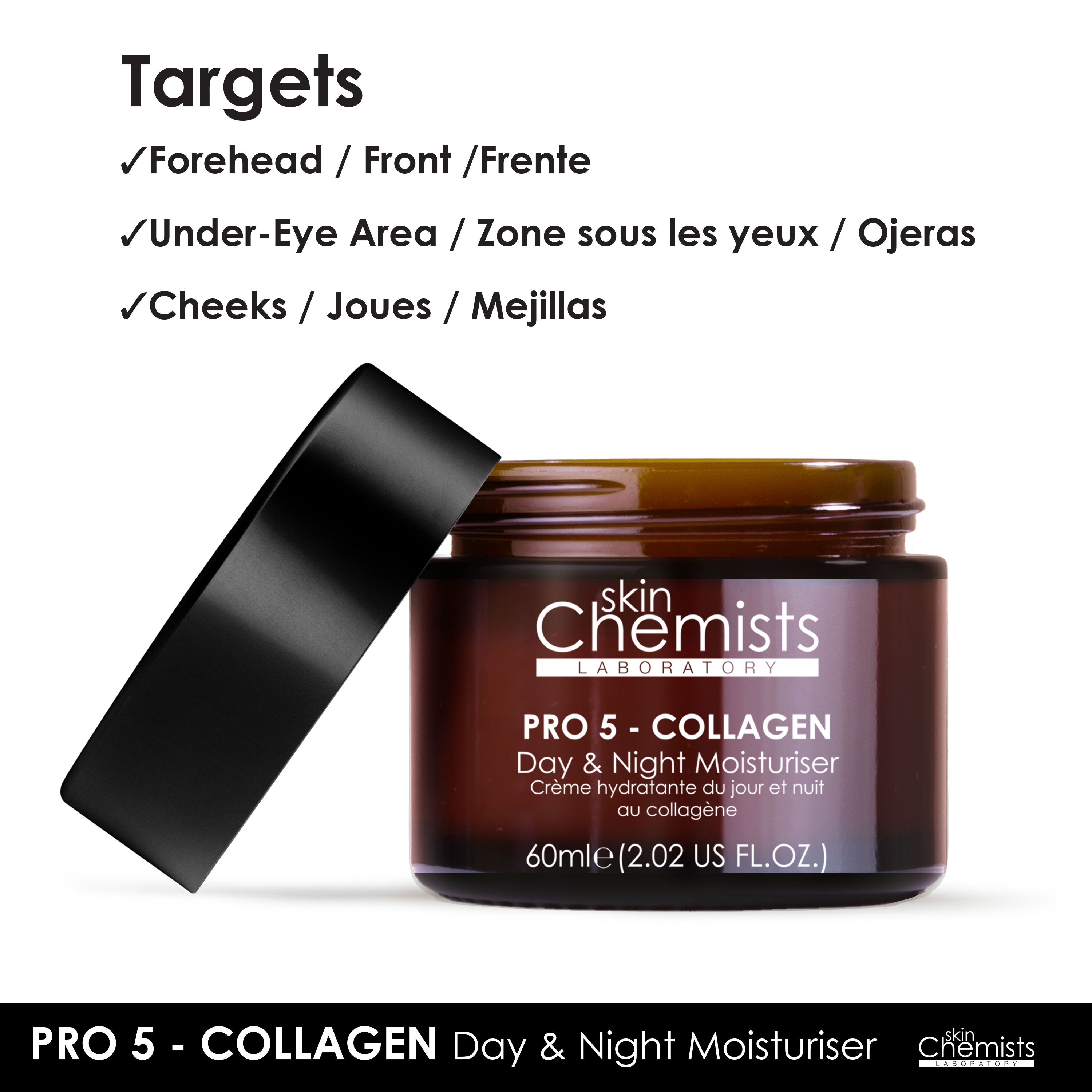 Pro-5 Collagen Tages- und Nachtcreme 60 ml