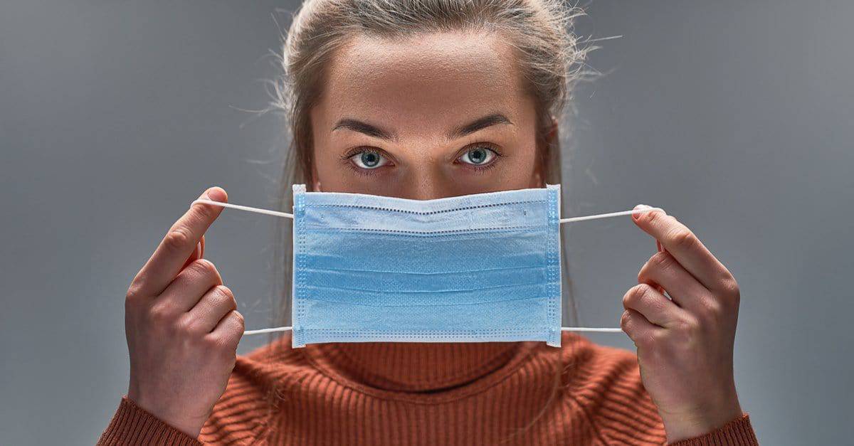 Gesichtsmasken zum Schutz von Nase und Mund, 10er-Packung