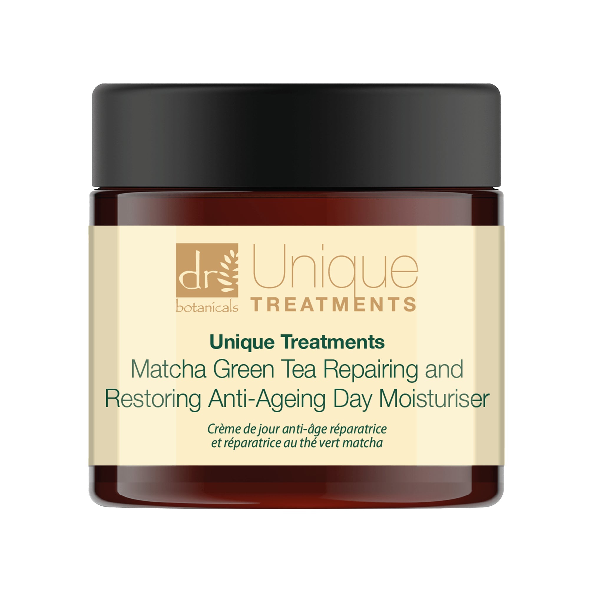 Unique Treatments Matcha Grüntee Reparierende & Regenerierende Anti-Aging Tagescreme 60 ml x 2 Duo-Pack