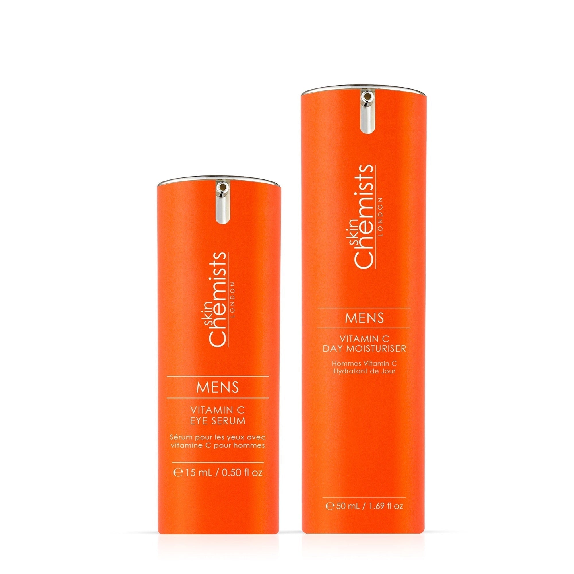 Anti-Aging Vitamin-C-Aufhellungs-Duo-Set für Männer