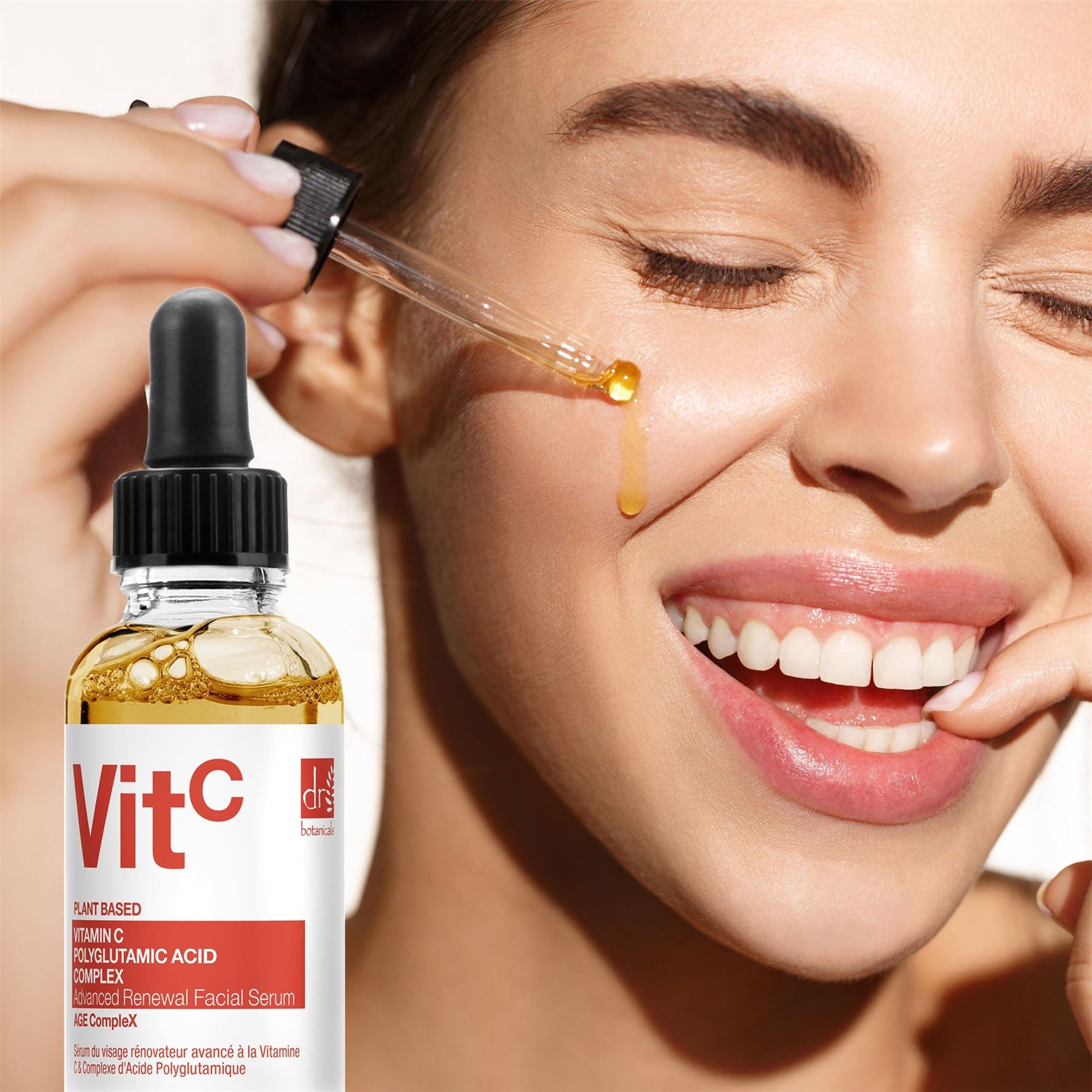 Vitamin C 3 % &amp; Polyglutaminsäure-Komplex 1 % &amp; Aufhellendes Gesichtsserum 30 ml