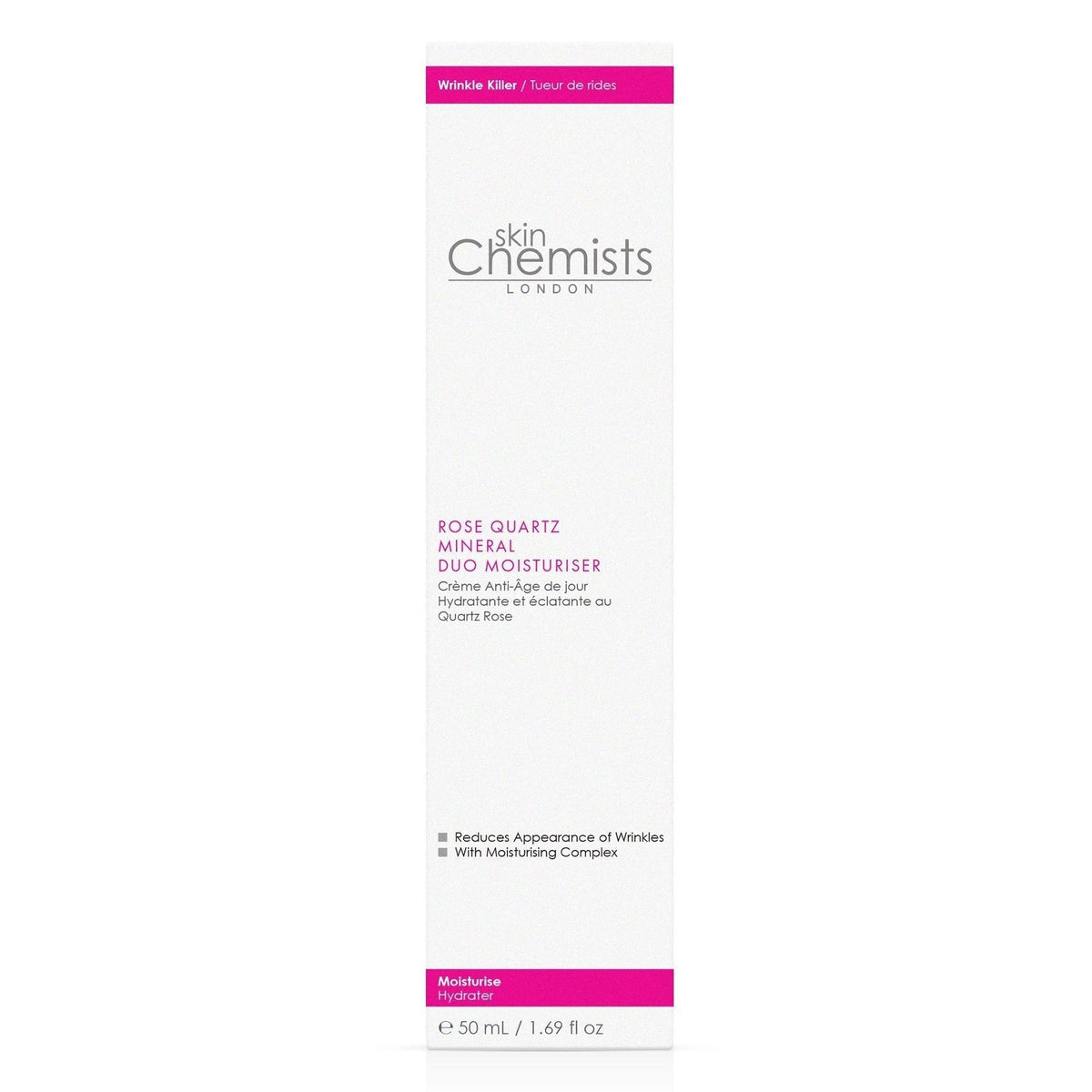 skinChemists Rose Quartz Duo Moisturiser 50ml Twin Value Savings Pack - skinChemists