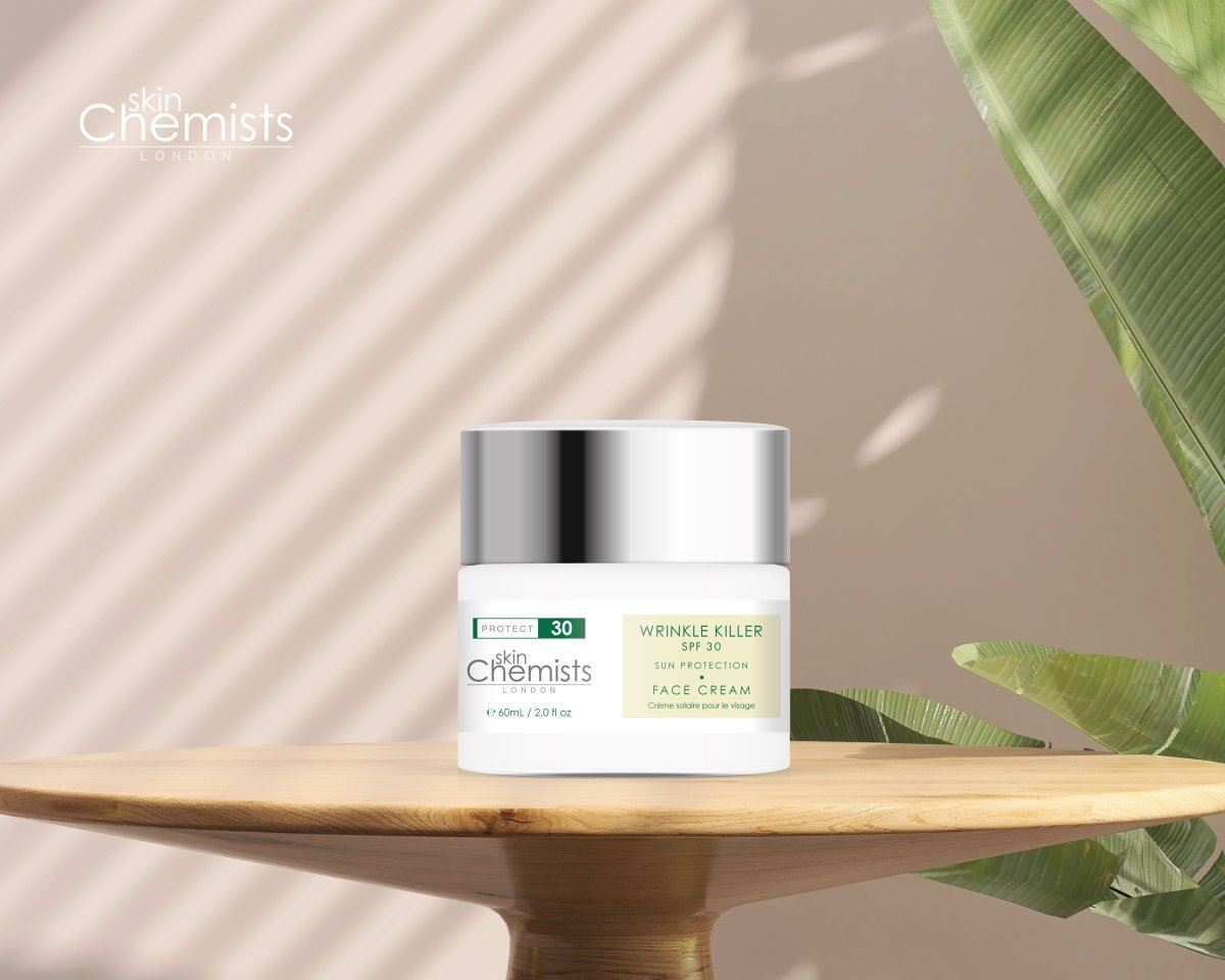 Faltenbekämpfende Tagescreme mit Sonnenschutz LSF 30, 60 ml