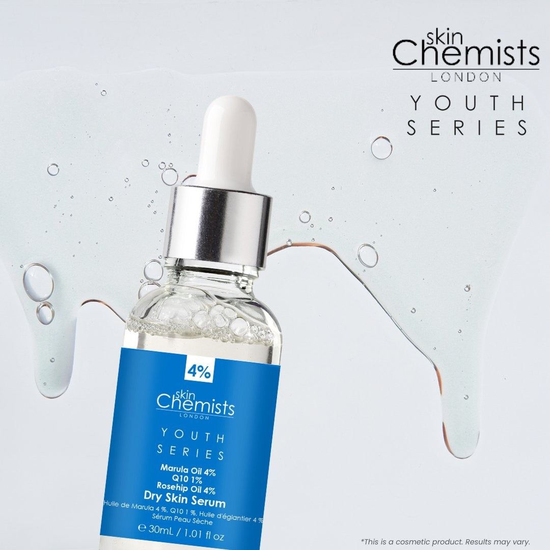 Sérum pour peaux sèches Youth Series à l'huile de marula 4 %, Q10 1 %, huile de rose musquée 4 %, 30 ml