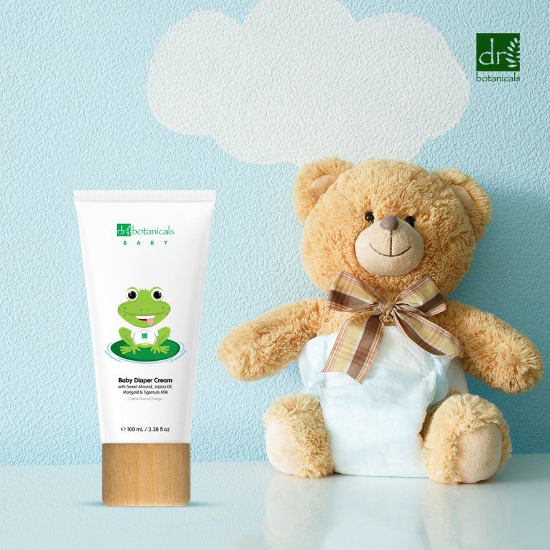 Kit de crème pour le change et de lait corporel à l'huile d'amande douce pour bébé