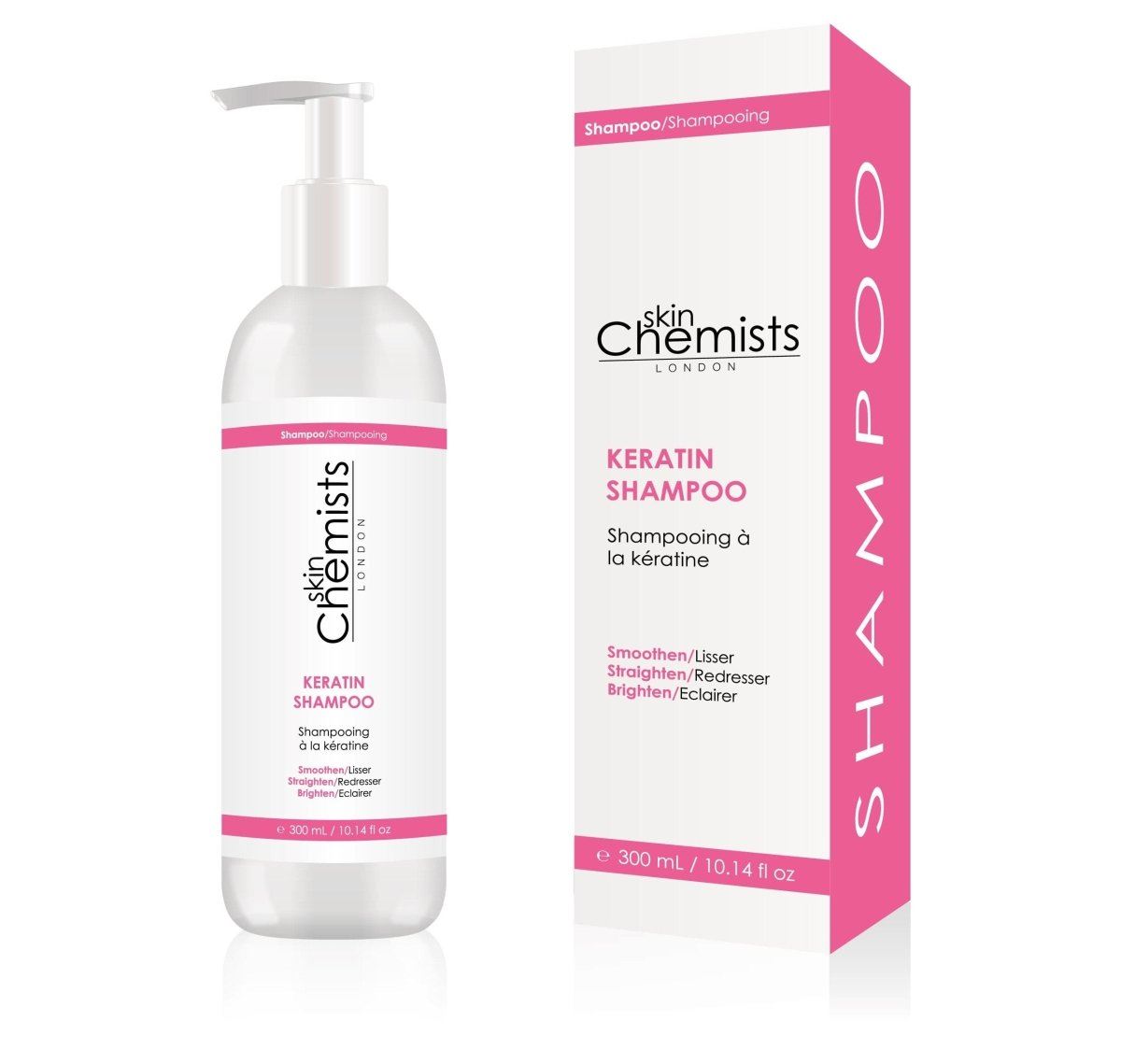 Keratin Shampoo 300ml - skinChemists