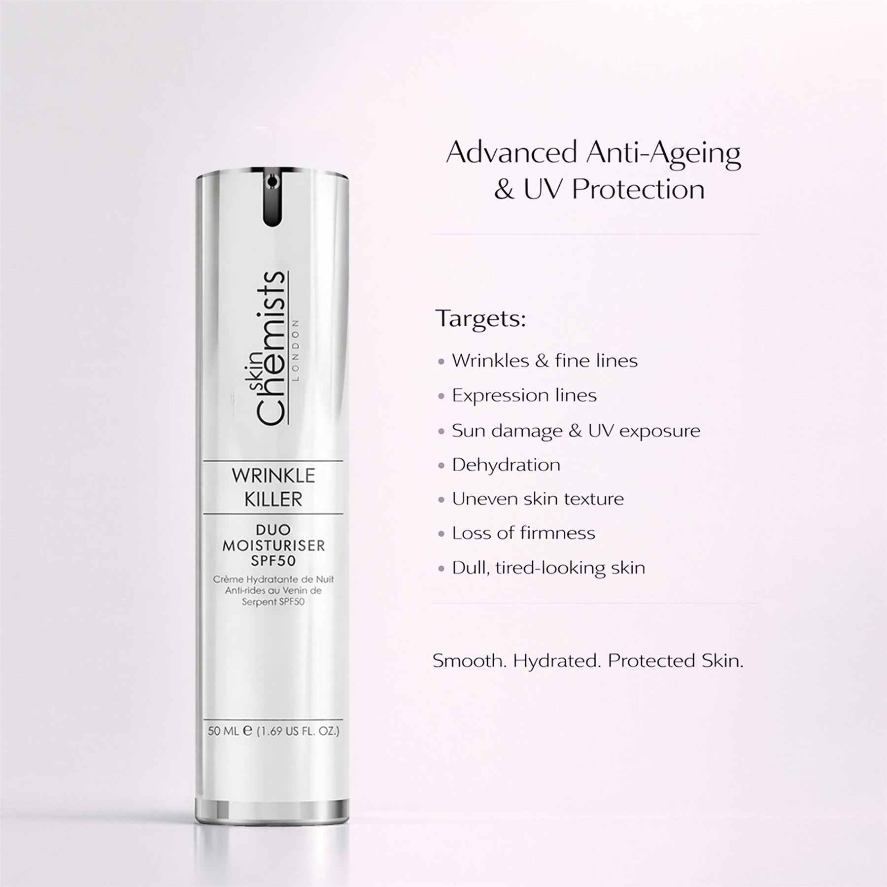 Wrinkle Killer SFP 50 Duo Moisturiser 50ml