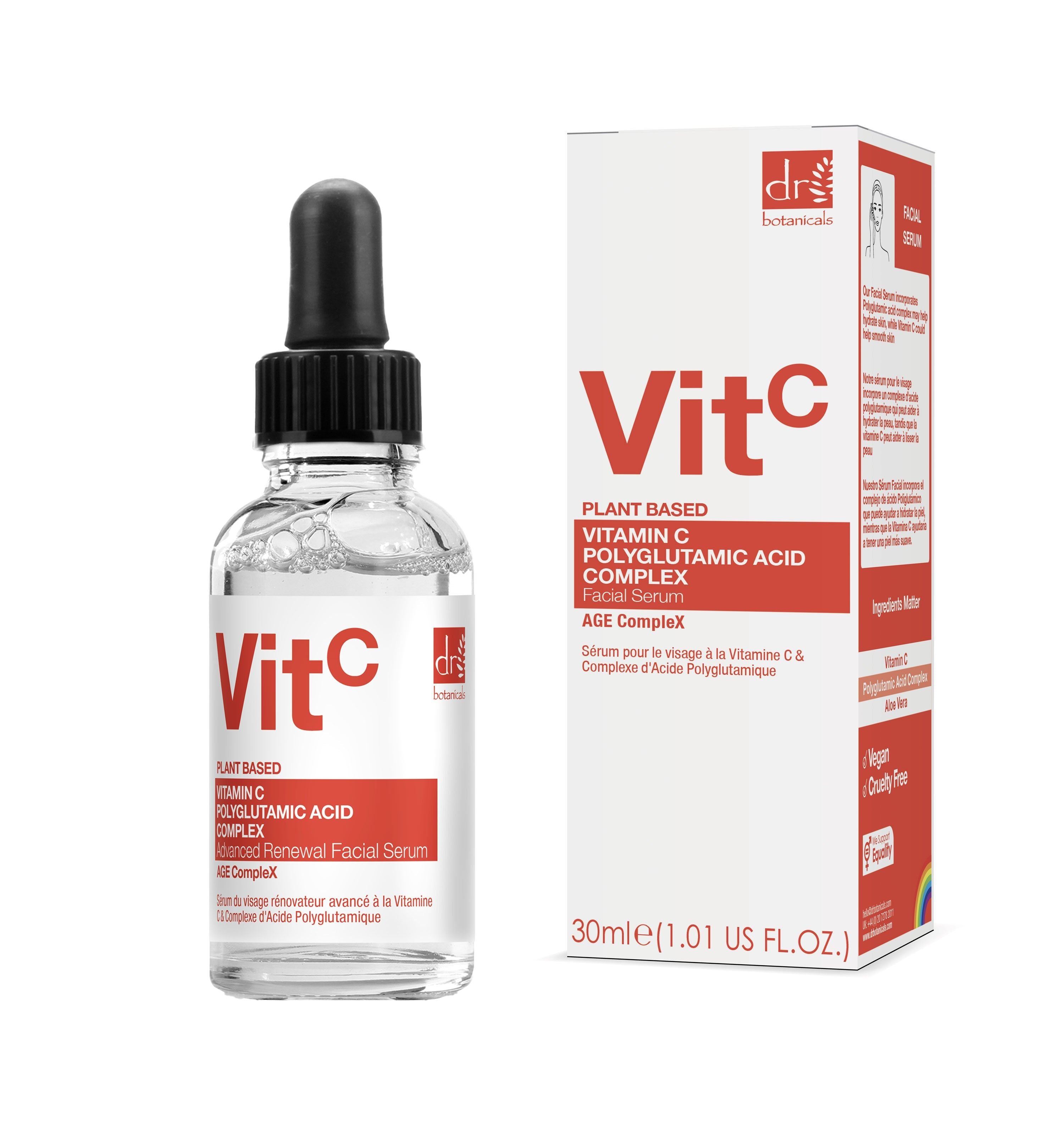 Anti-Aging Vitamin C Duo Feuchtigkeitscreme &amp; Hochwirksames Gesichtsserum Set